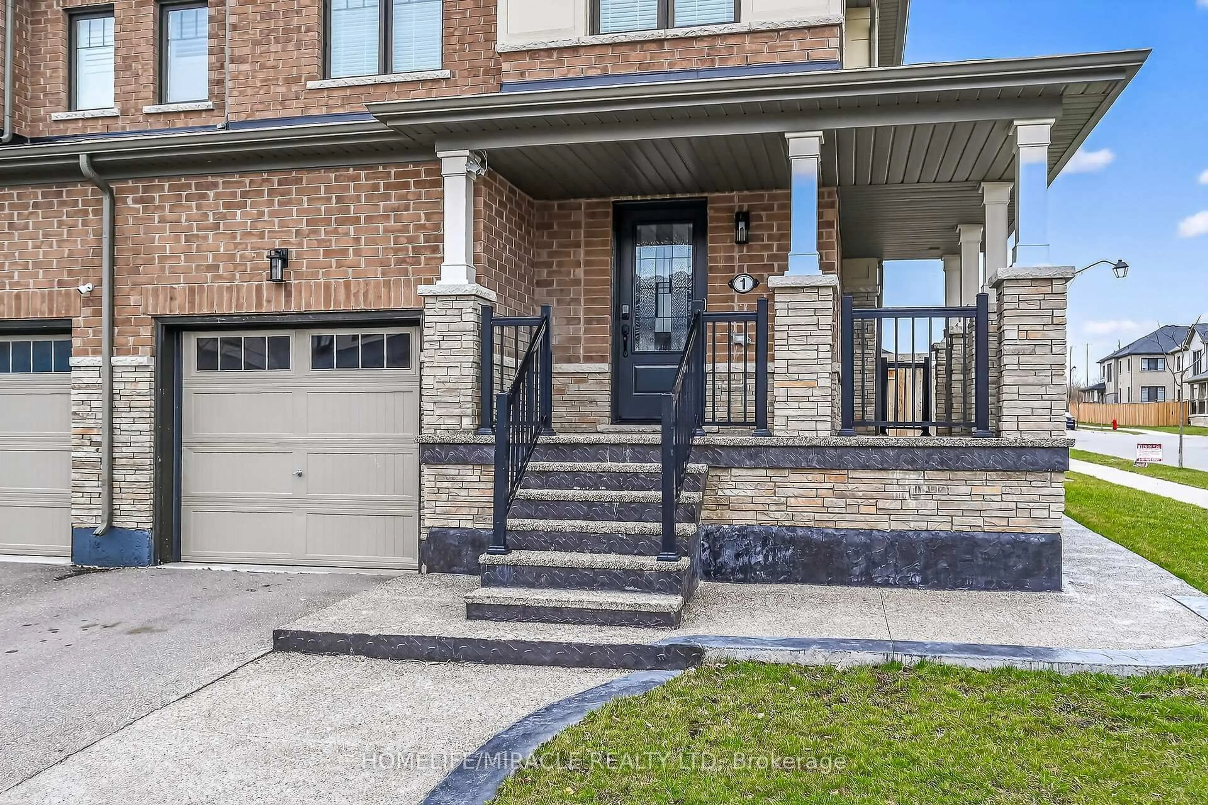 Home with brick exterior material, street for 1 Prestwick St, Hamilton Ontario L8J 0K7