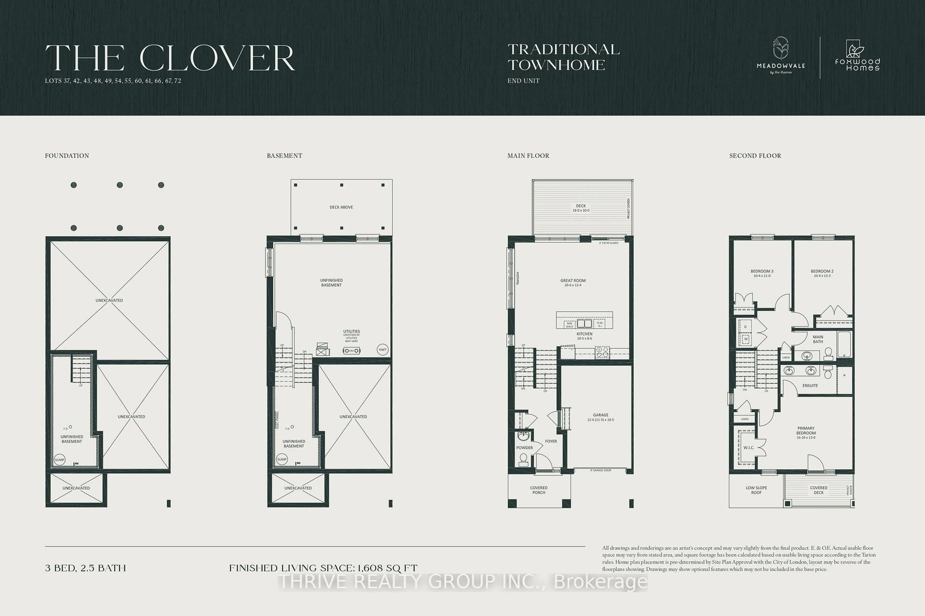 Floor plan for 101 Meadowlily Rd #83, London South Ontario N6M 1C3