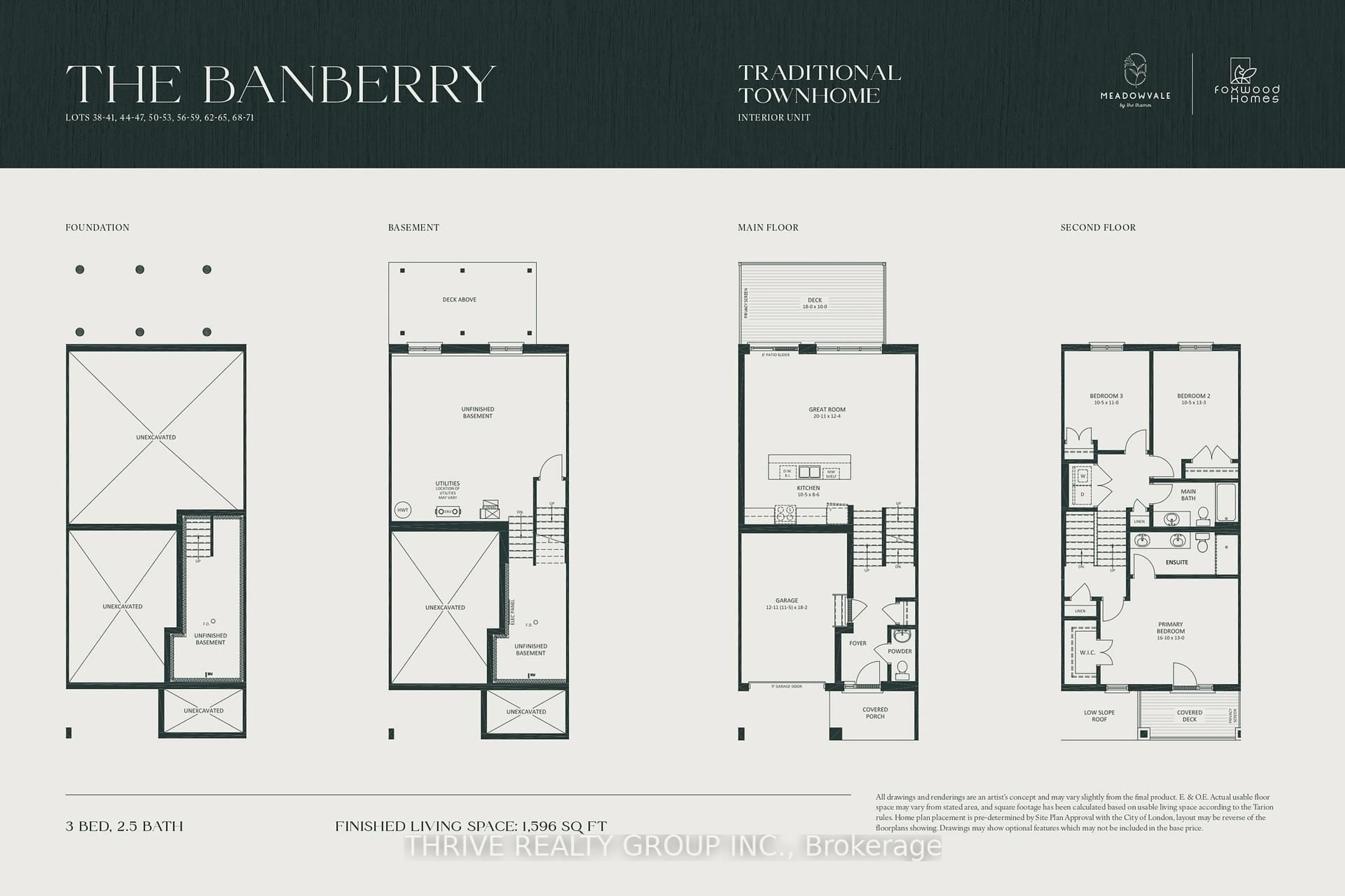 Floor plan for 101 Meadowlily Rd #81, London South Ontario N6M 1C3