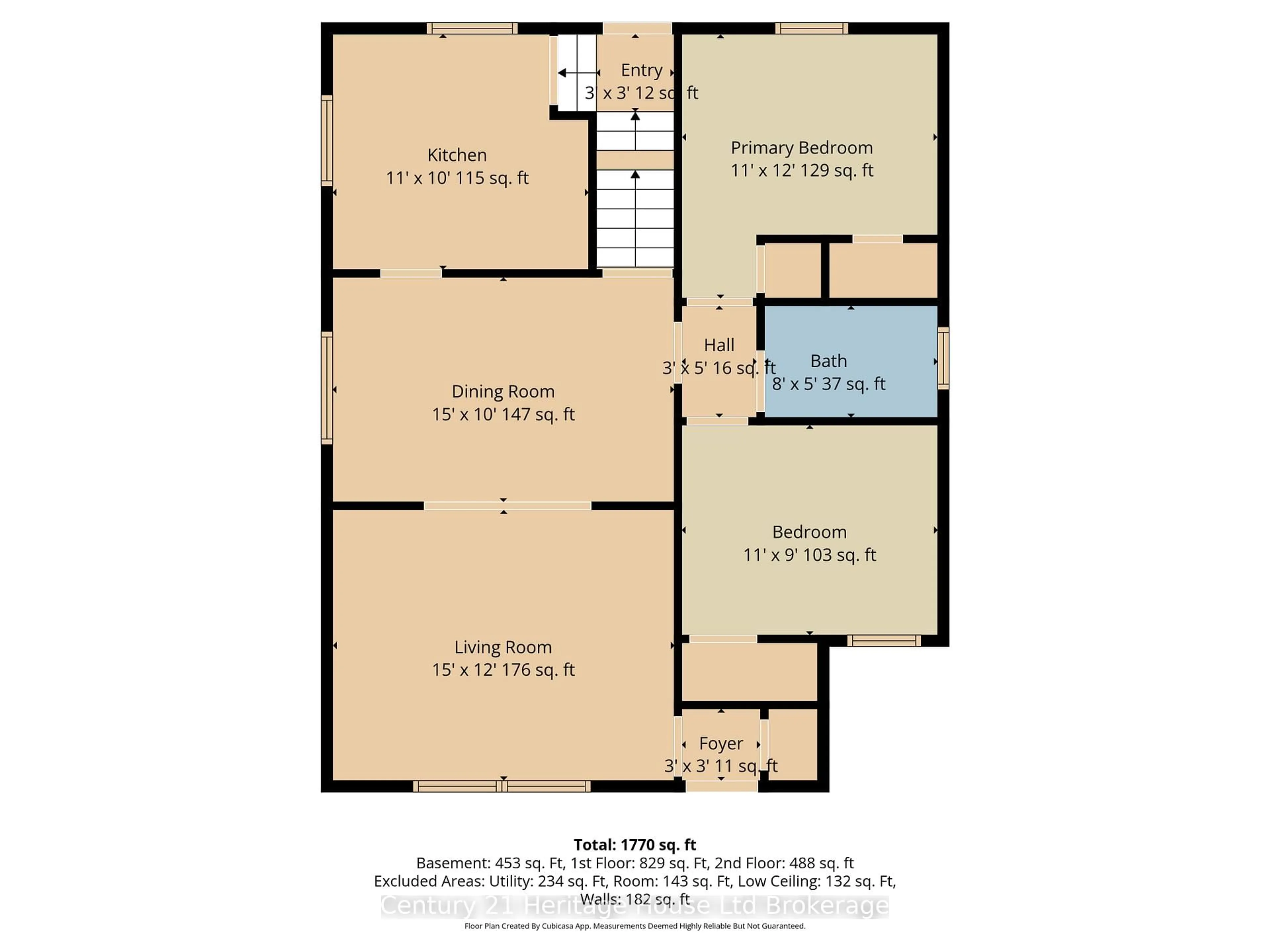 Floor plan for 3040 Sandhills Rd, Wilmot Ontario N3A 2V7
