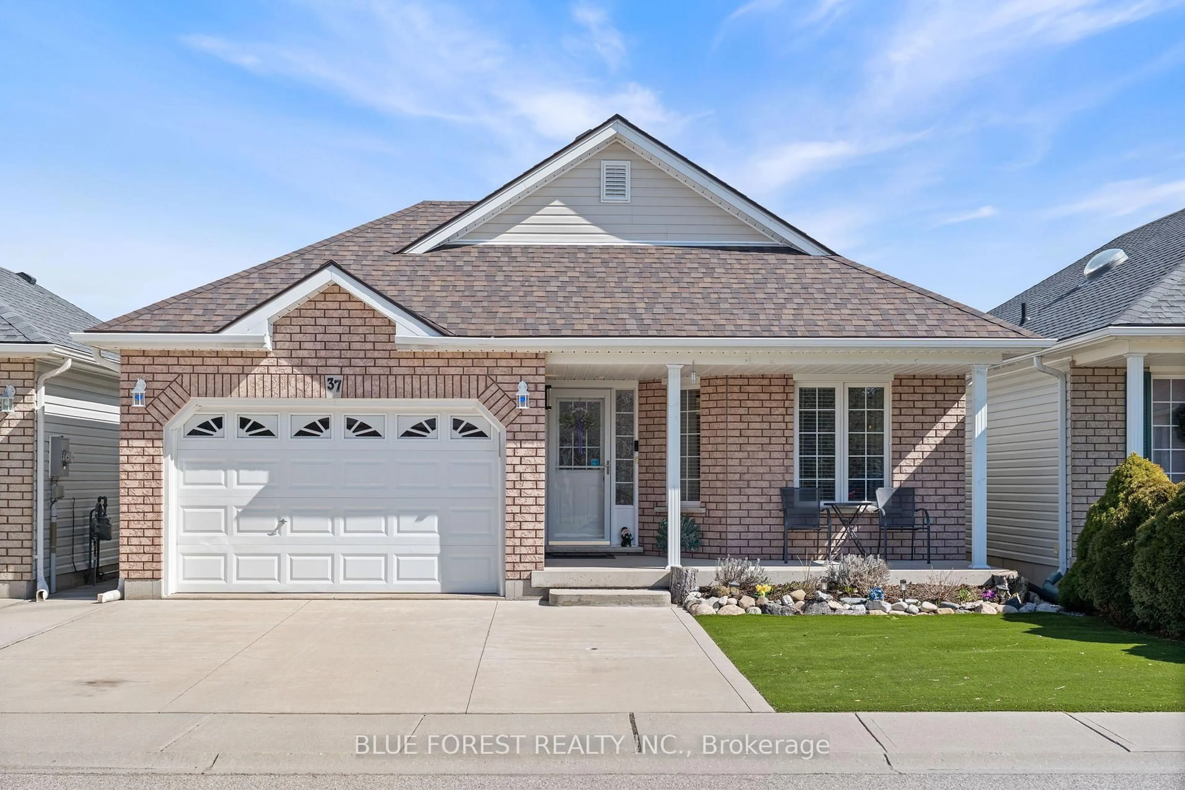 Home with brick exterior material, street for 37 Upper Canada Dr, Norfolk Ontario N0E 1M0