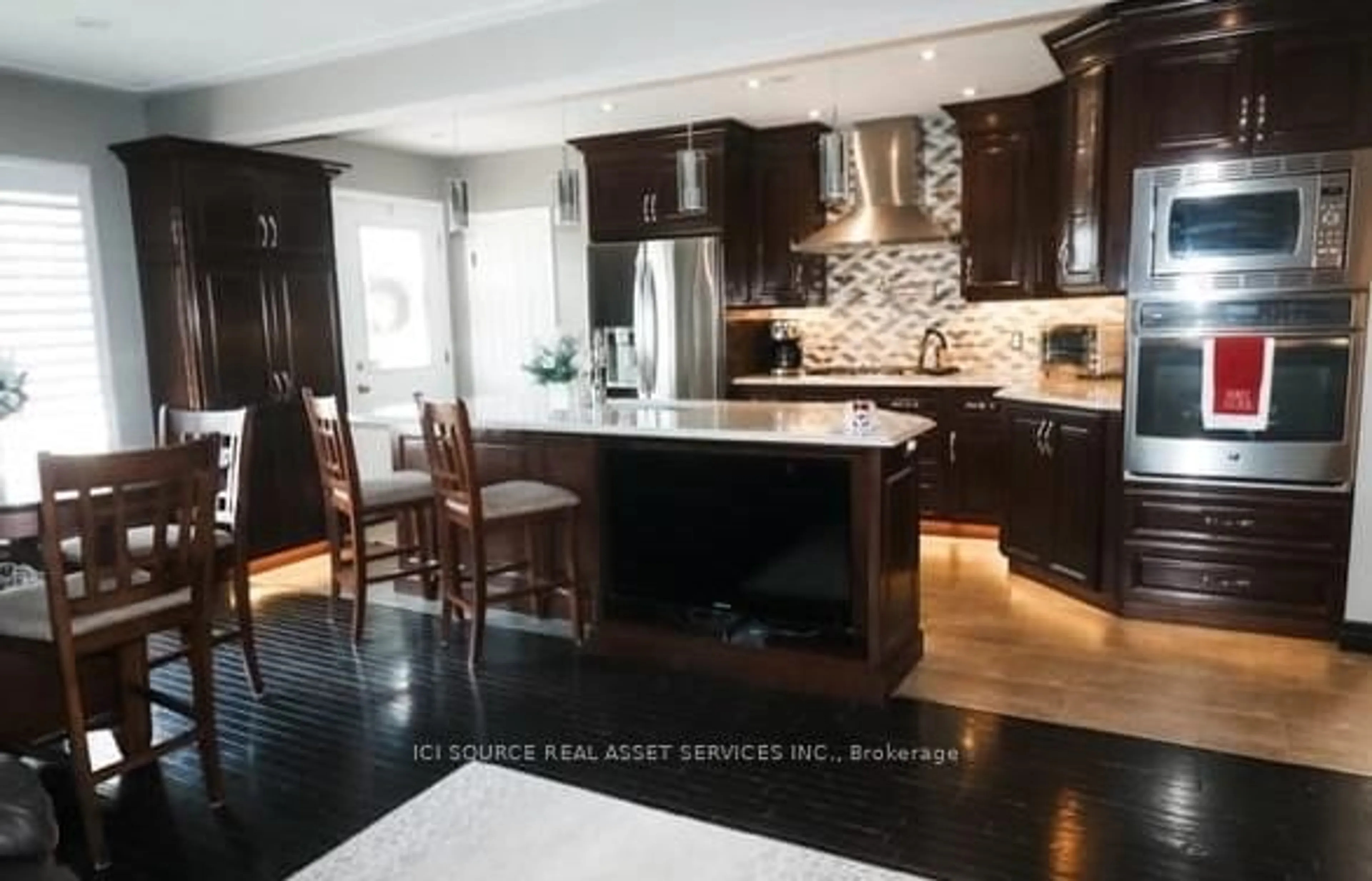 Contemporary kitchen, ceramic/tile floor for 54 First St, Woolwich Ontario N3B 1H1