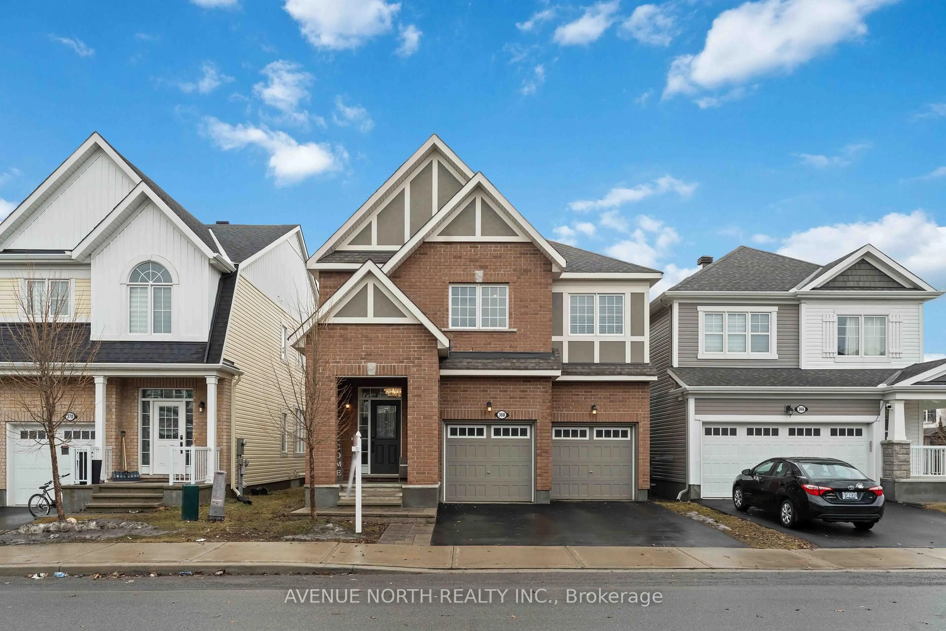 Home with brick exterior material, street for 368 River Landing Ave, Ottawa Ontario K2J 6K6