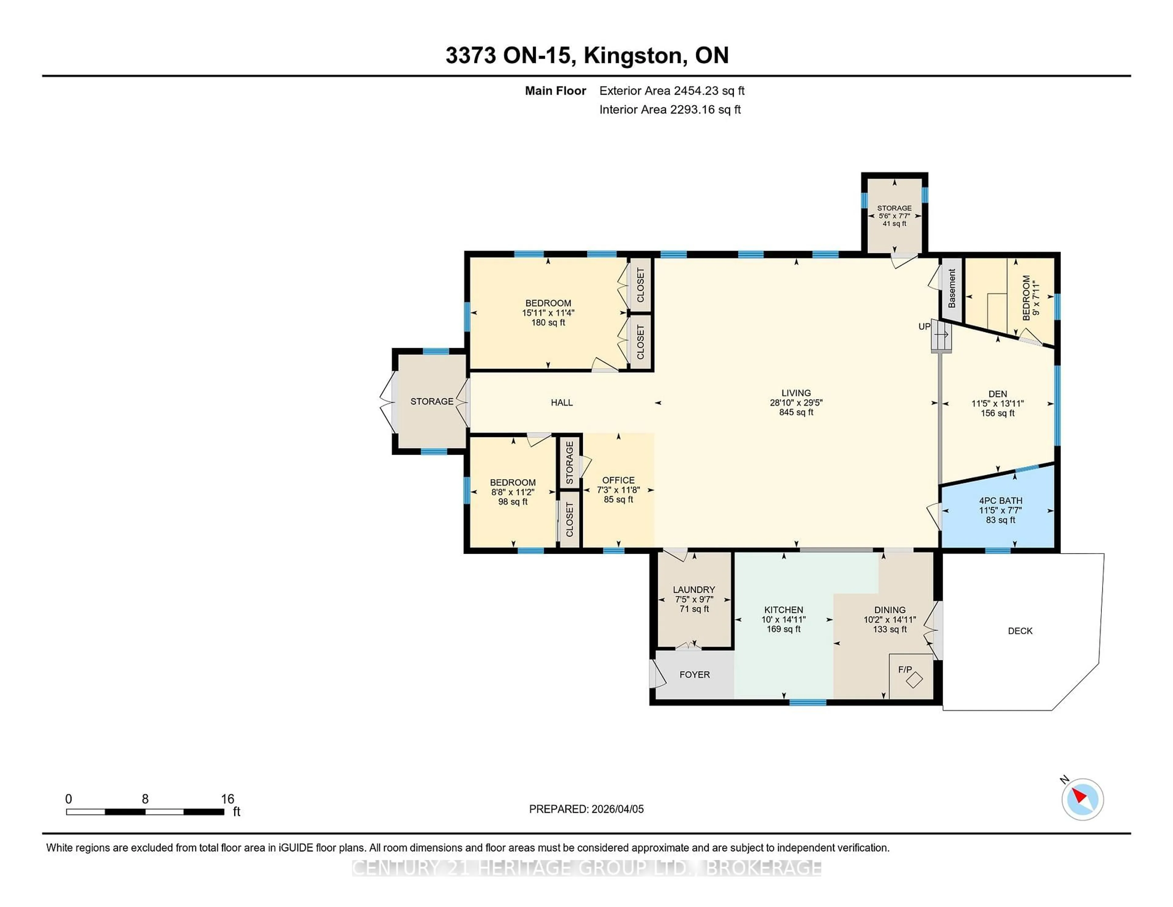 Floor plan for 3373 Highway 15 Highway, Kingston Ontario K7L 4V3