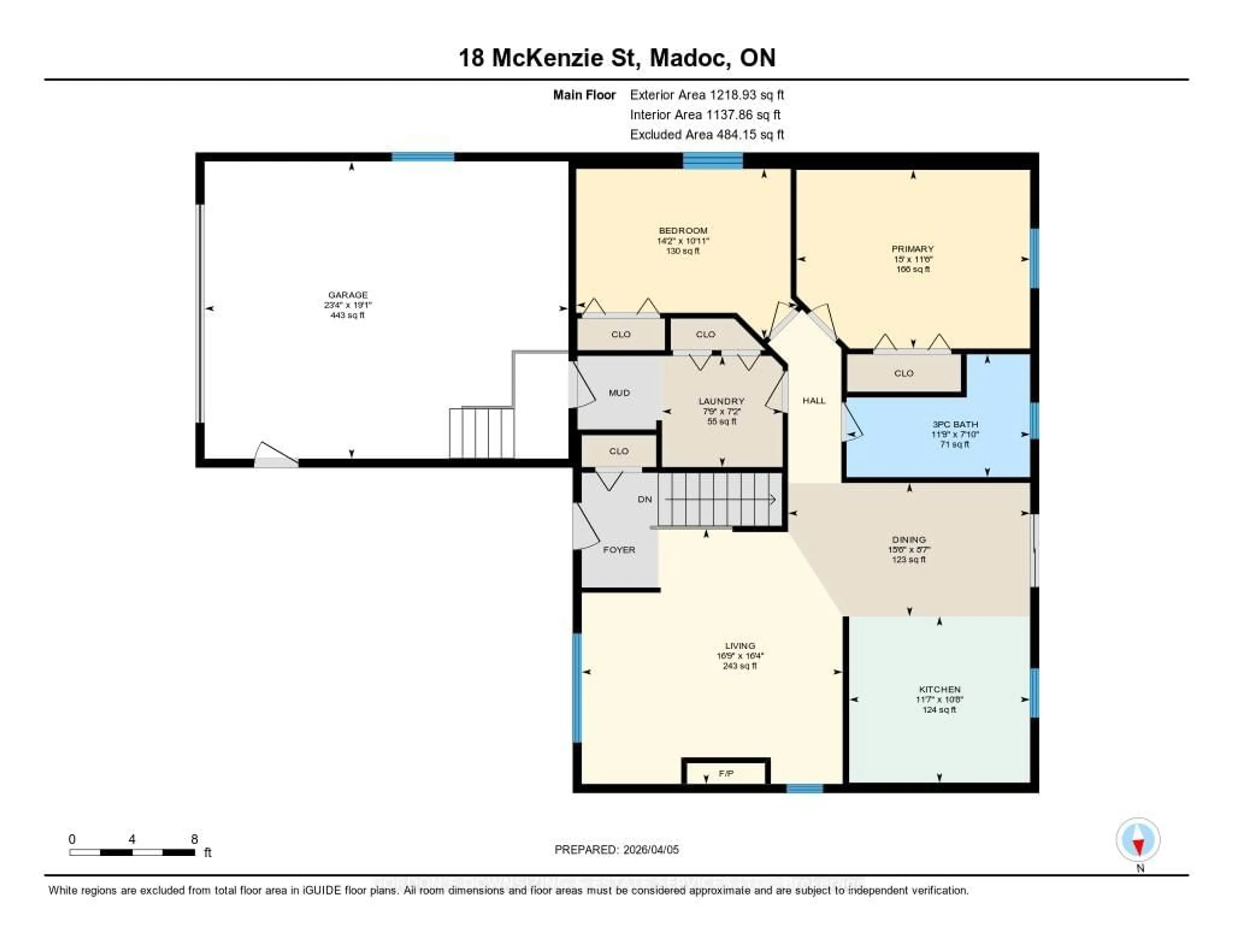 Floor plan for 18 Mckenzie St, Centre Hastings Ontario L3Z 3E6