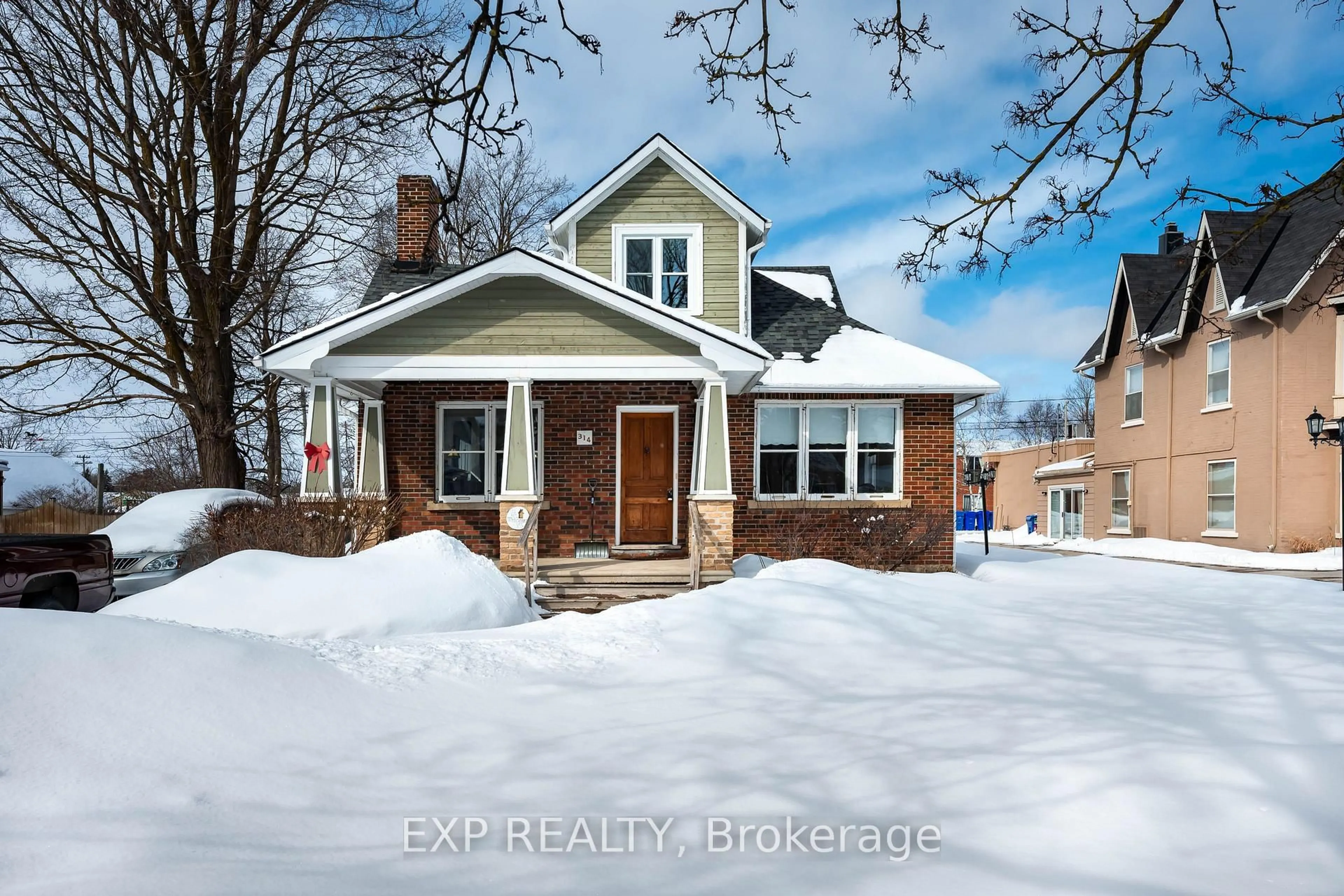 Home with brick exterior material, street for 314 Main St, Shelburne Ontario L9V 2Y9