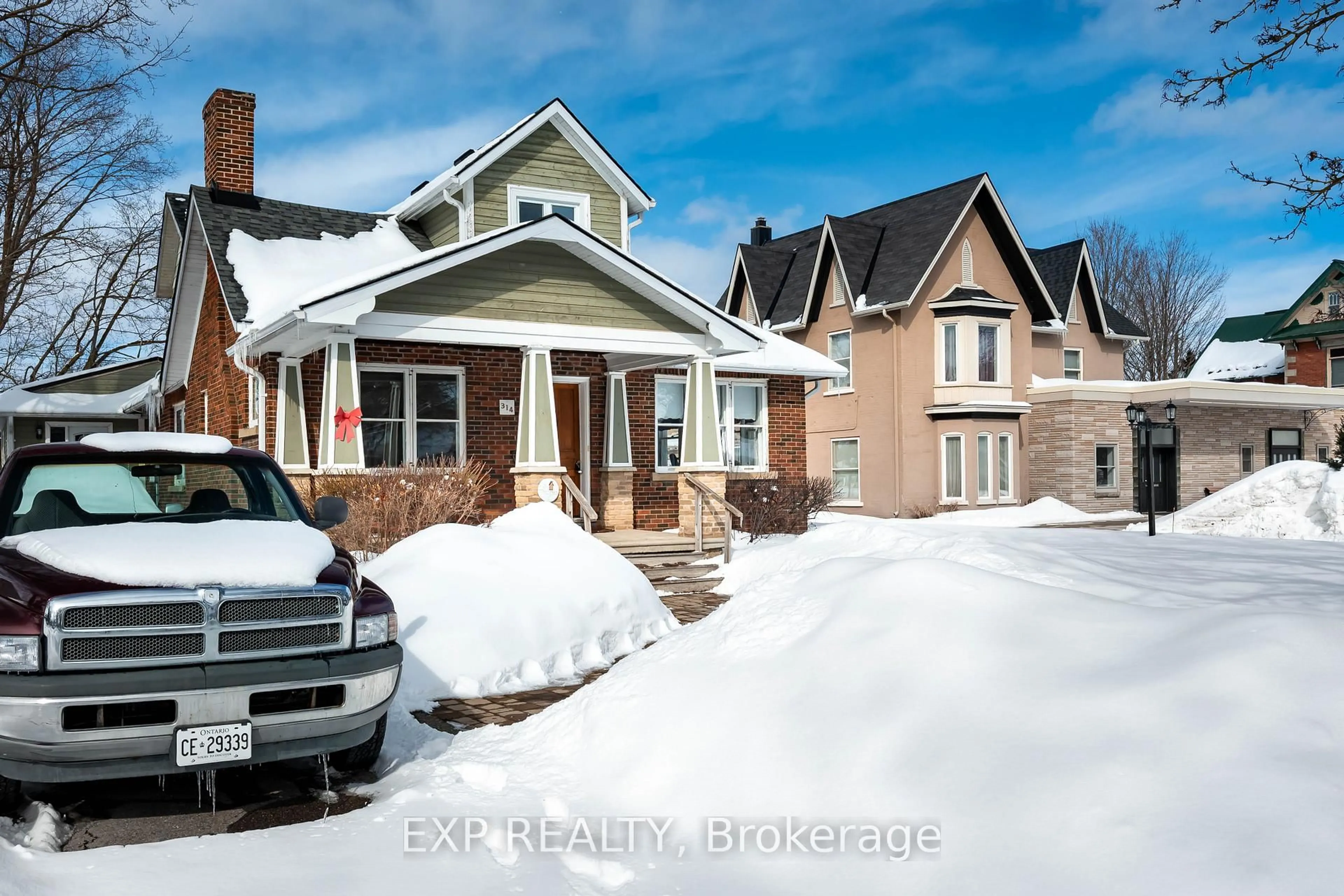 Home with brick exterior material, street for 314 Main St, Shelburne Ontario L9V 2Y9