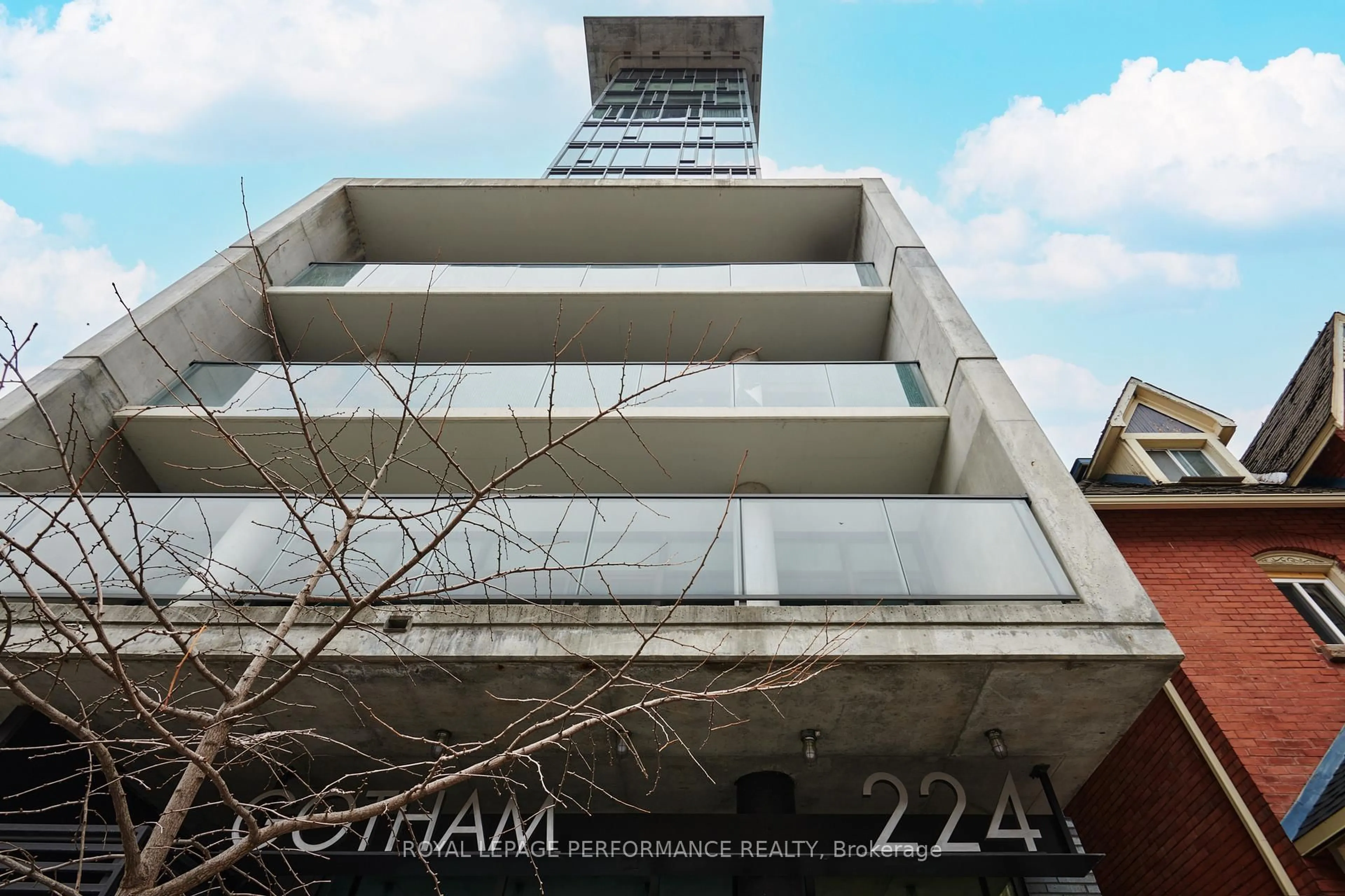 Balcony in the apartment, building for 224 Lyon St #708, Ottawa Ontario K1R 0C1
