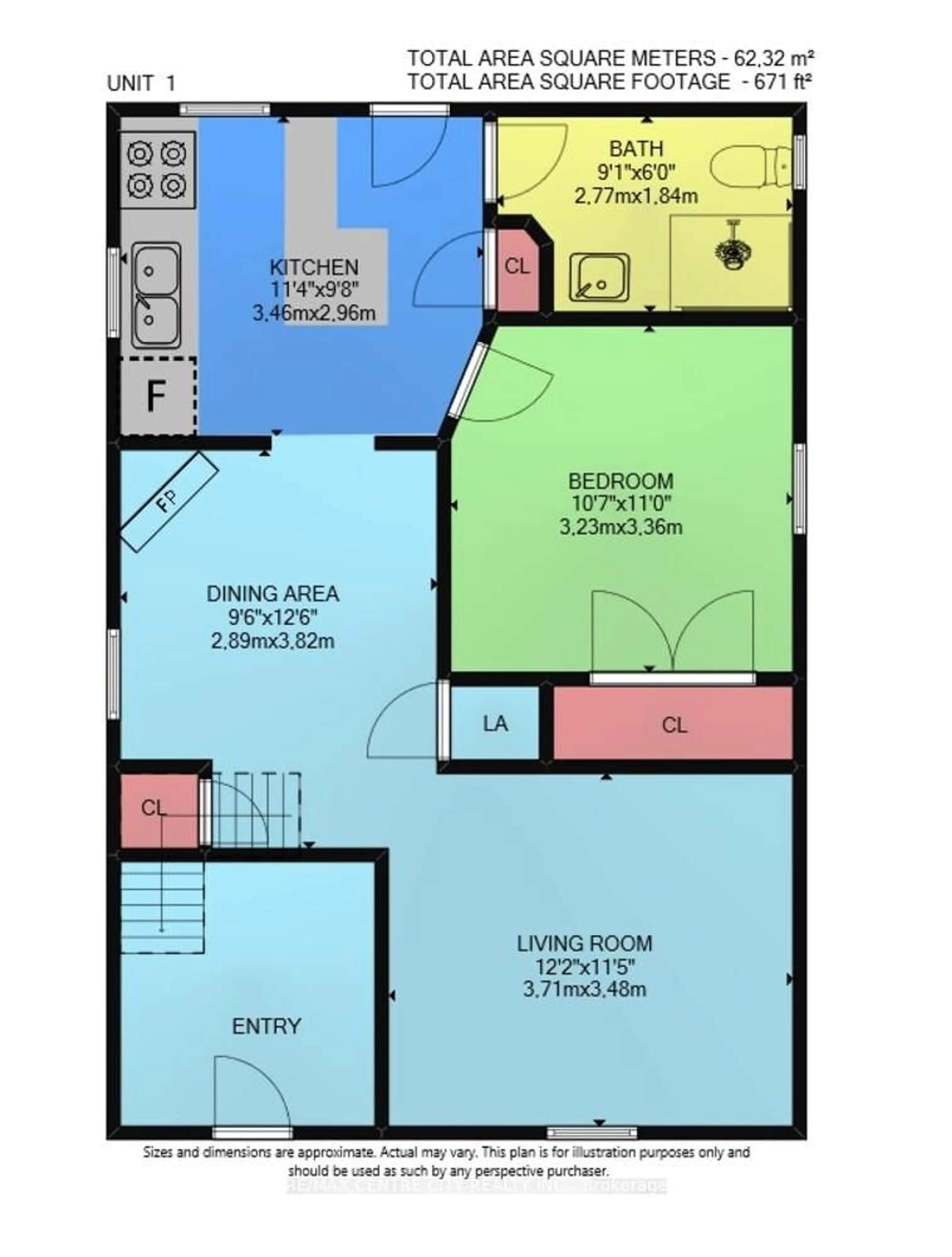 Floor plan for 163 Oxford St, London East Ontario N6A 1T4