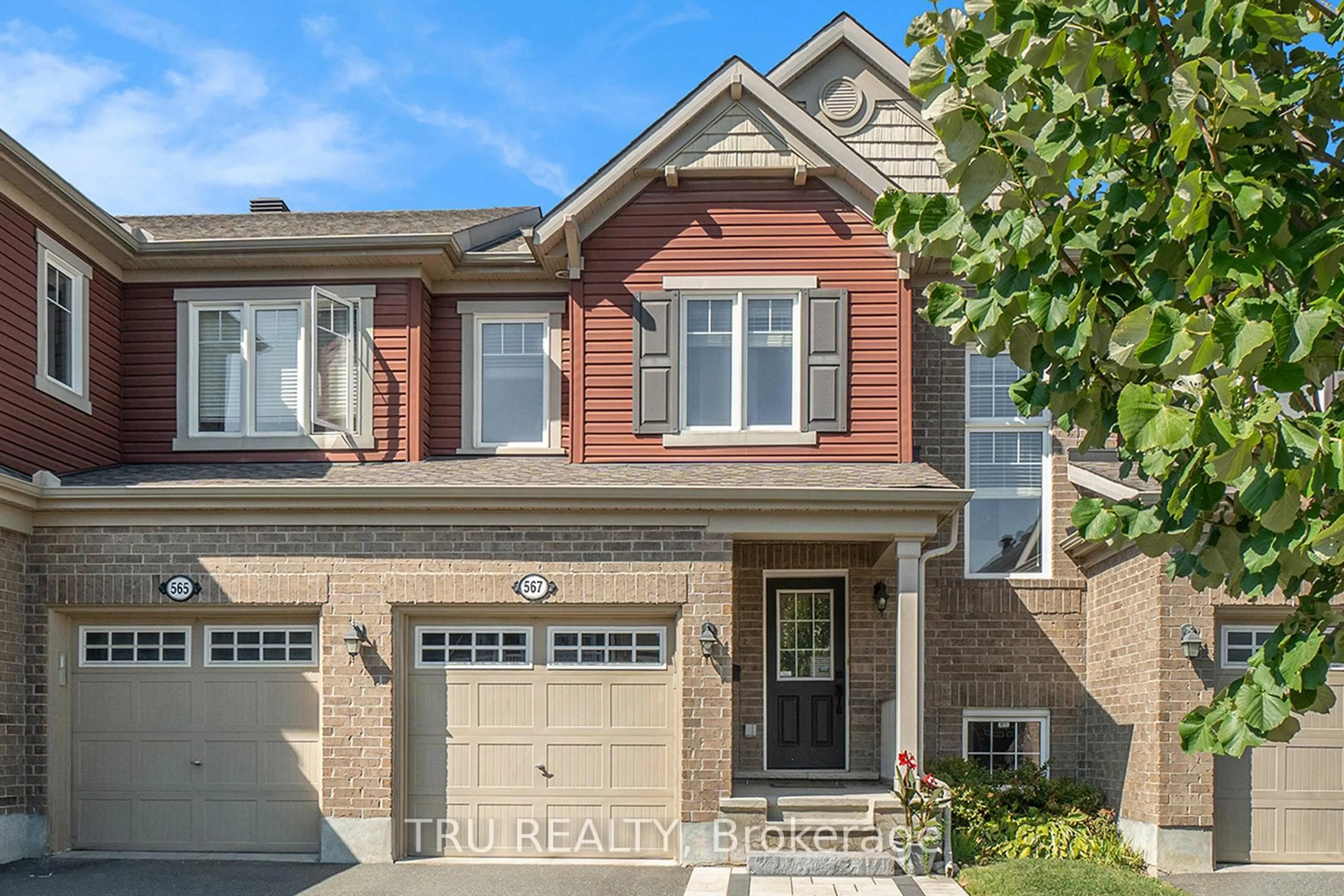 Home with brick exterior material, street for 567 Millars Sound Way, Ottawa Ontario K2J 6K5