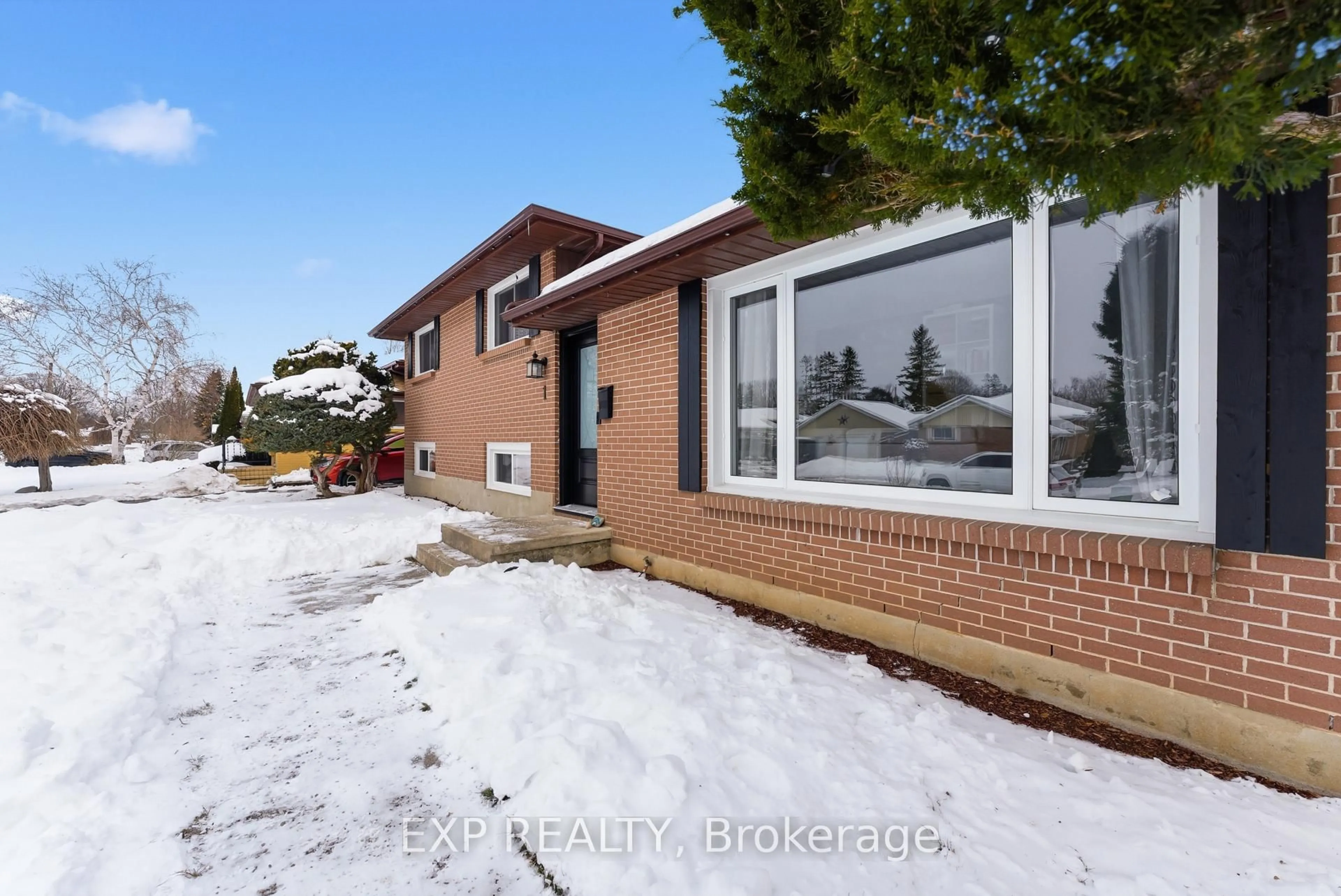 Home with brick exterior material, street for 1 Nelles Ave, Quinte West Ontario K8V 3A6