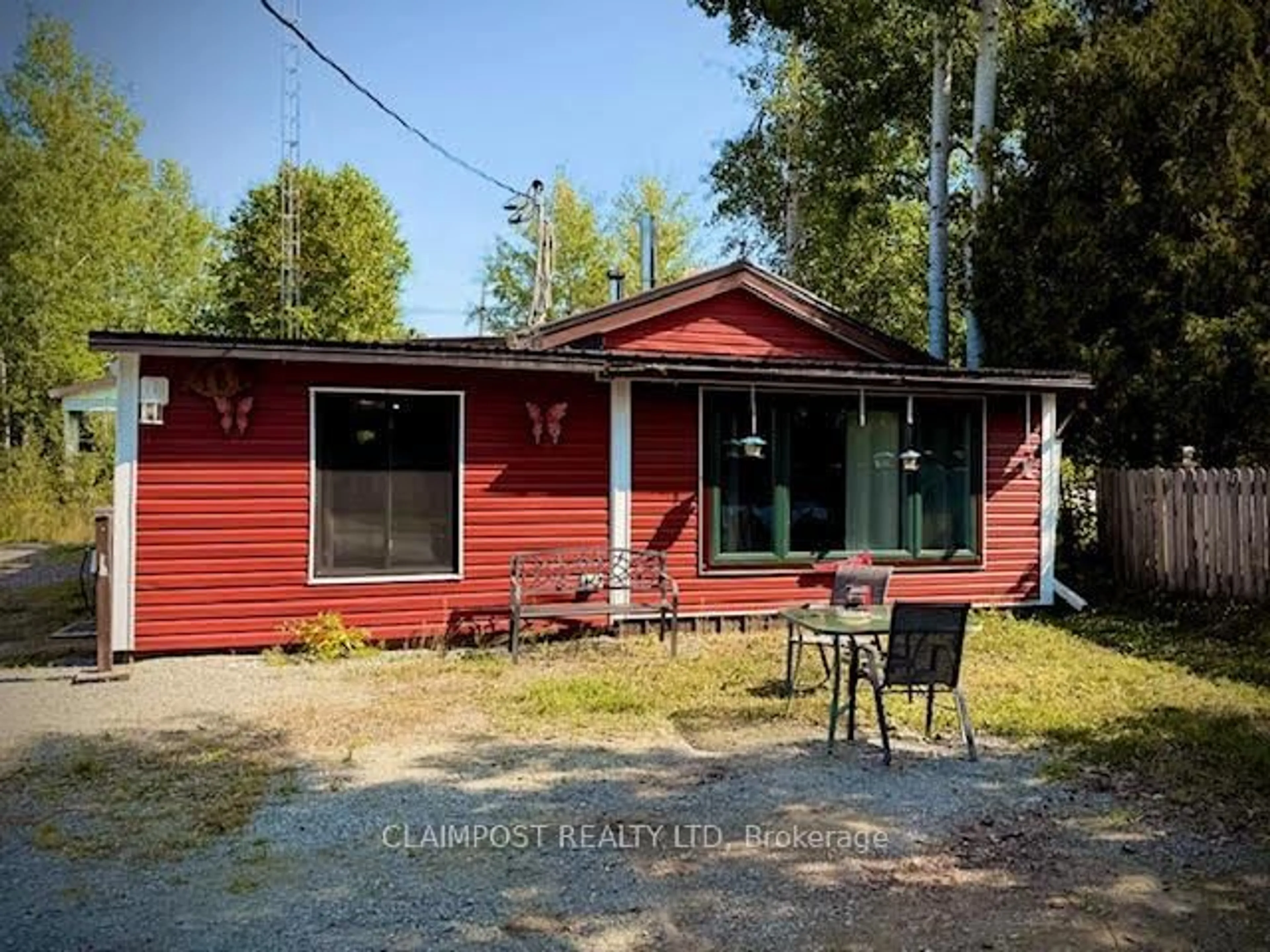 A pic from outside/outdoor area/front of a property/back of a property/a pic from drone, unknown for 187 Pine St, Sudbury Remote Area Ontario P0M 1W0