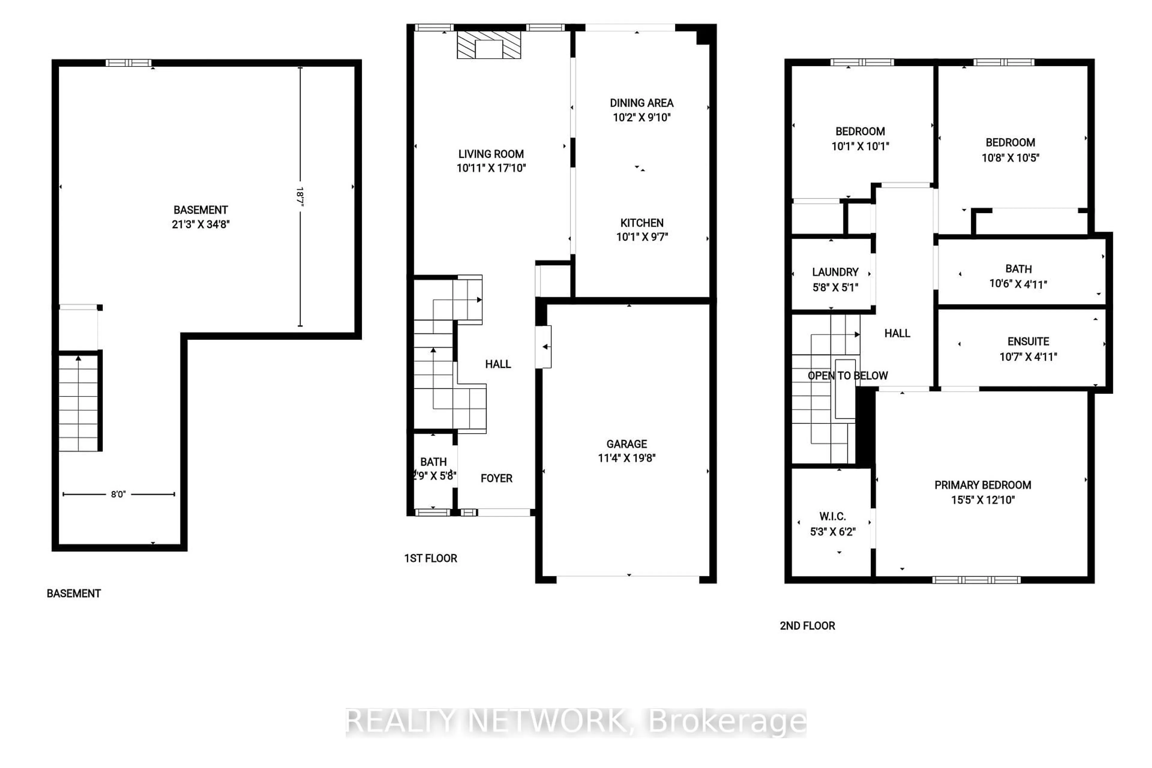 Floor plan for 212 Westbank Tr, Hamilton Ontario L8J 0G8