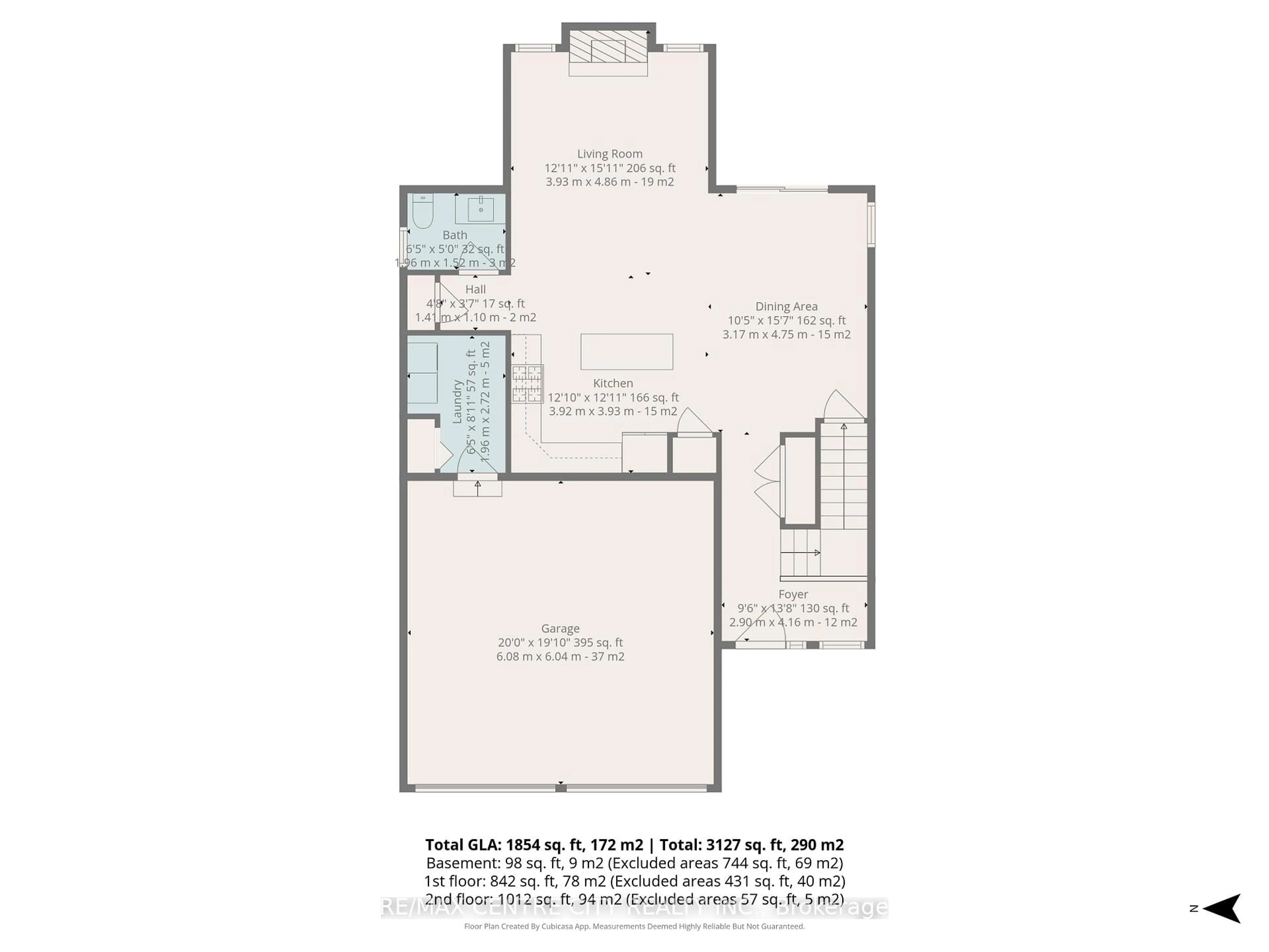 Floor plan for 182 Emery St, Central Elgin Ontario N5L 0A6