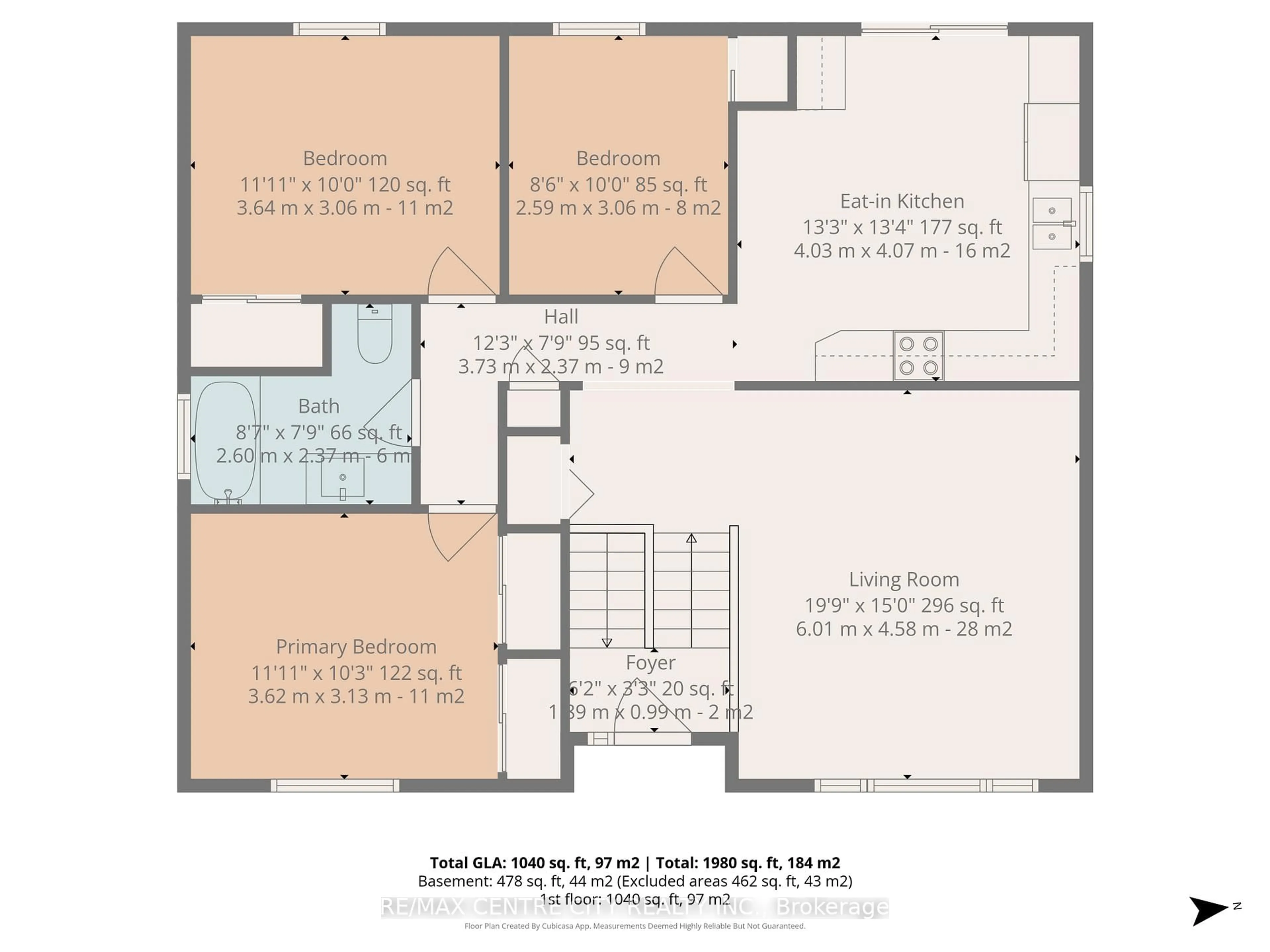 Floor plan for 50 Erinlea Dr, St. Thomas Ontario N5R 5P1