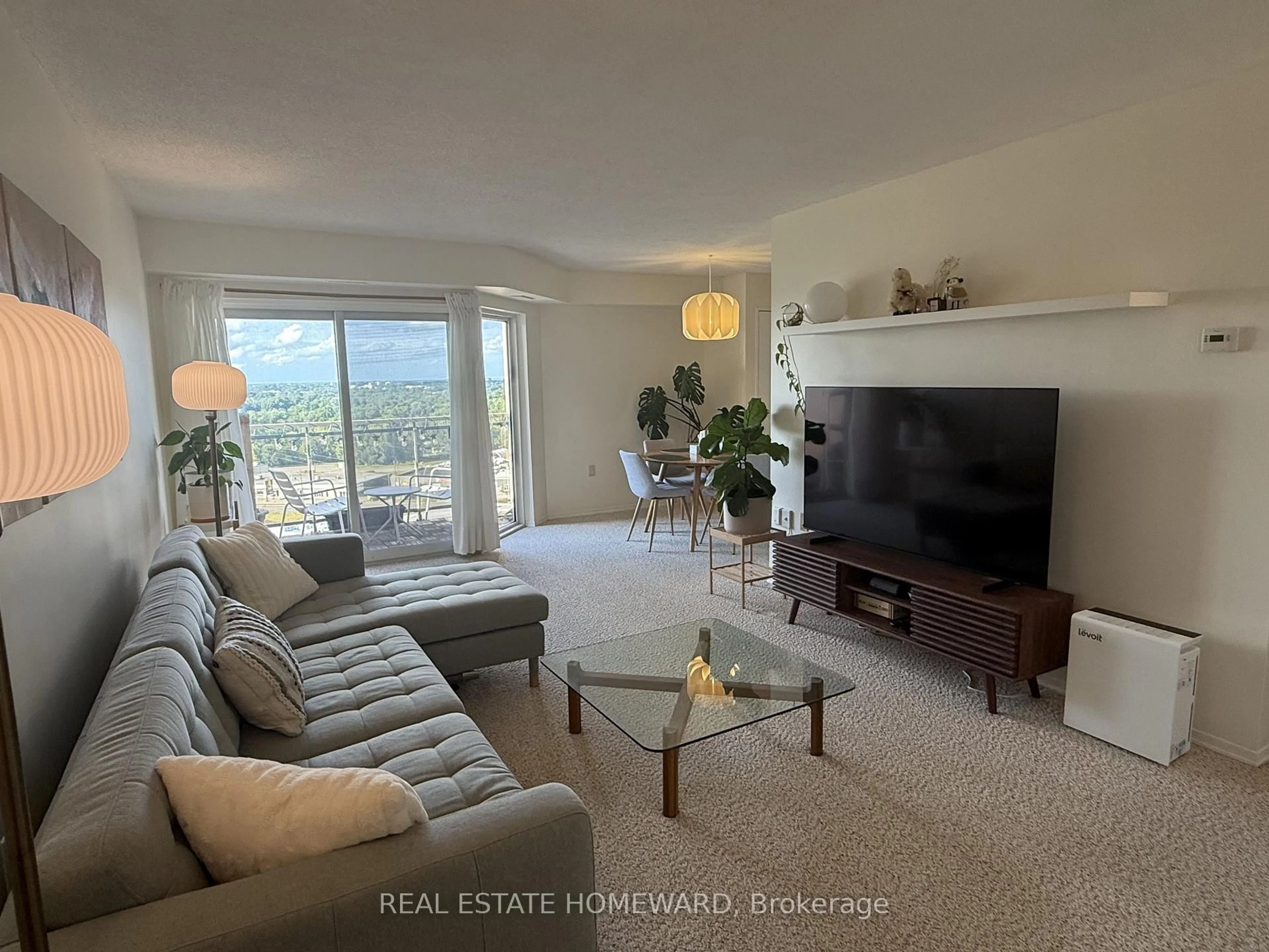 Living room with furniture, unknown for 860 Commissioners Rd #1505, London South Ontario N6C 5Y8