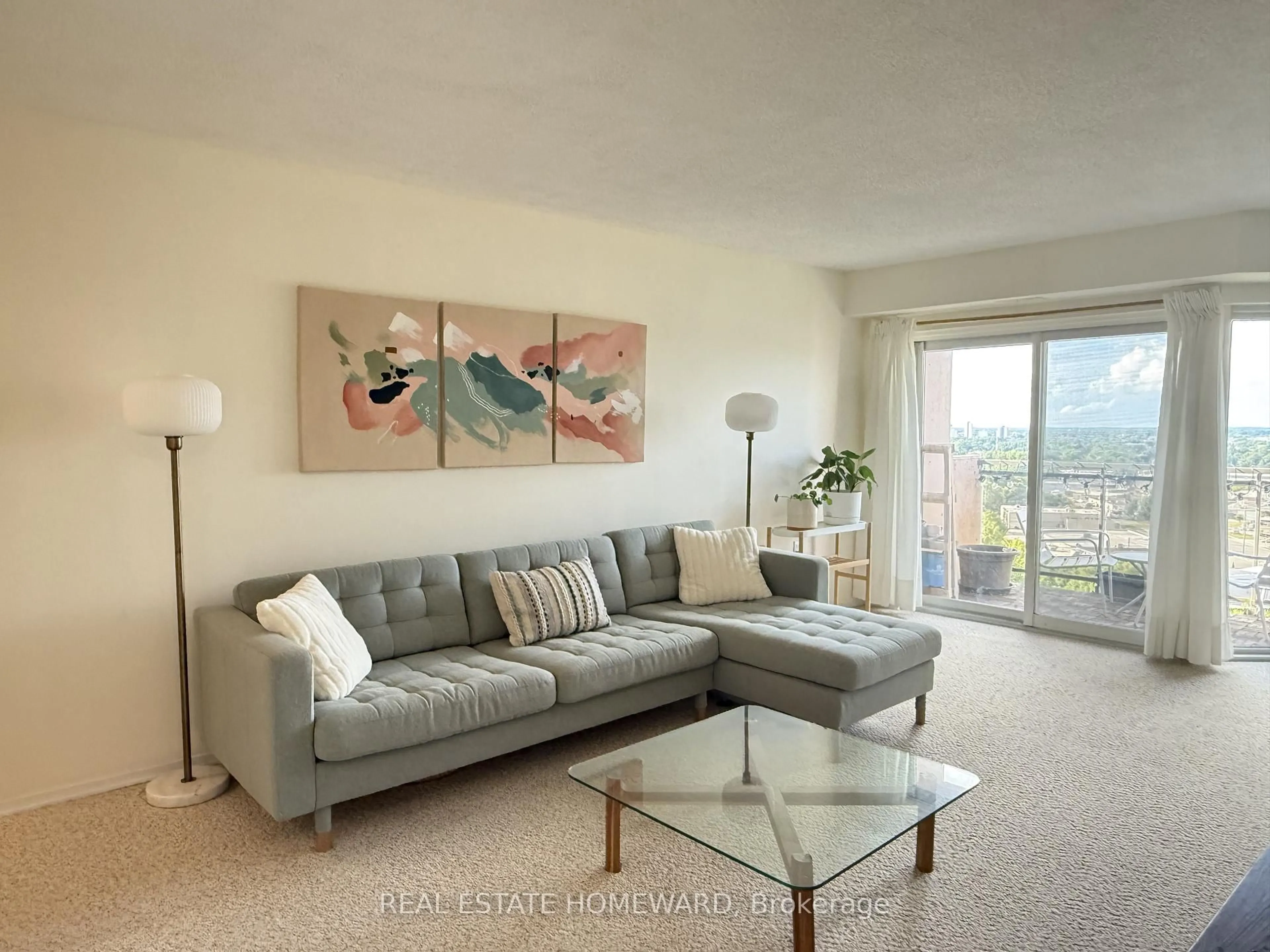 Living room with furniture, unknown for 860 Commissioners Rd #1505, London South Ontario N6C 5Y8