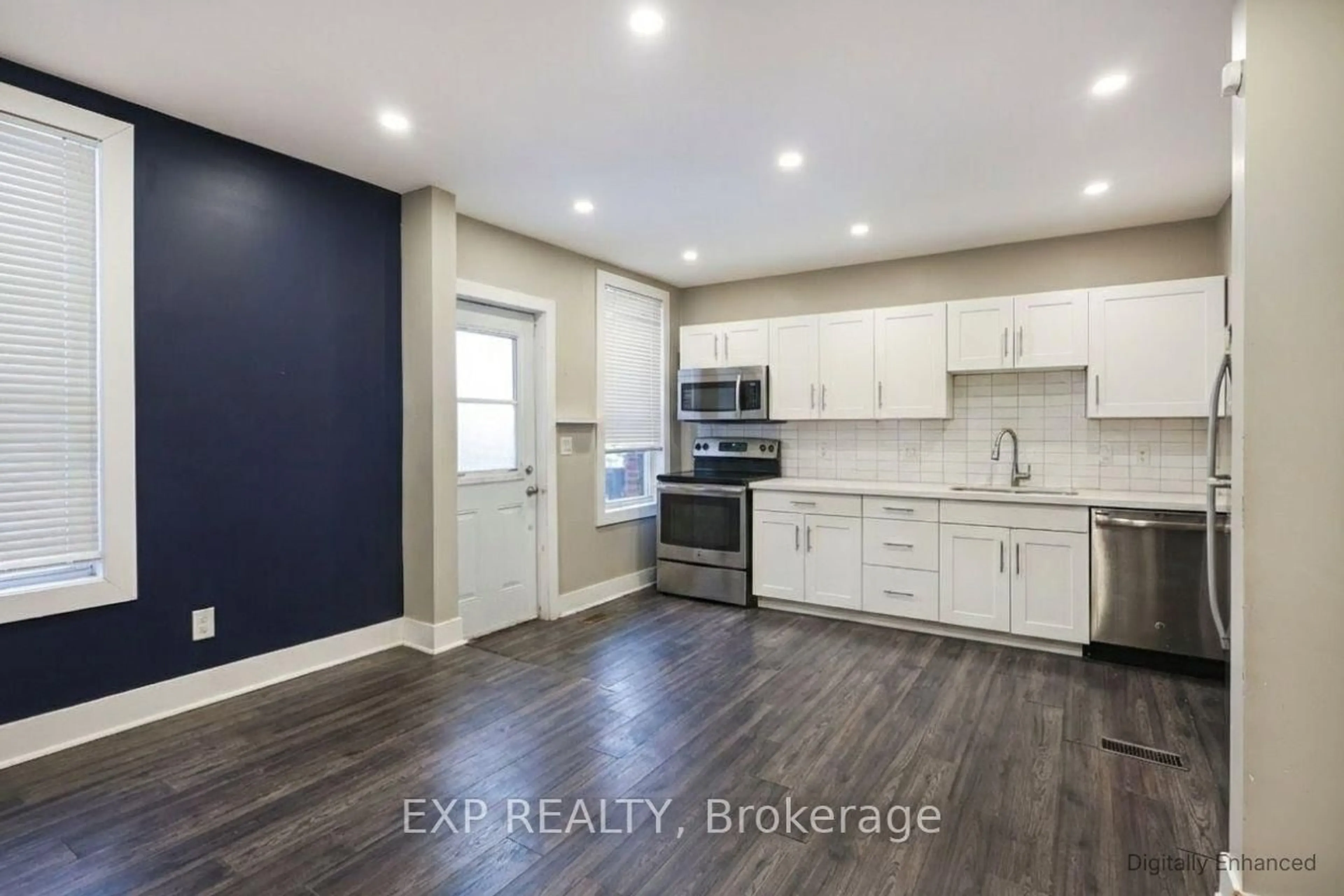 Open concept kitchen, unknown for 27 Ashley St, Hamilton Ontario L8L 5S5