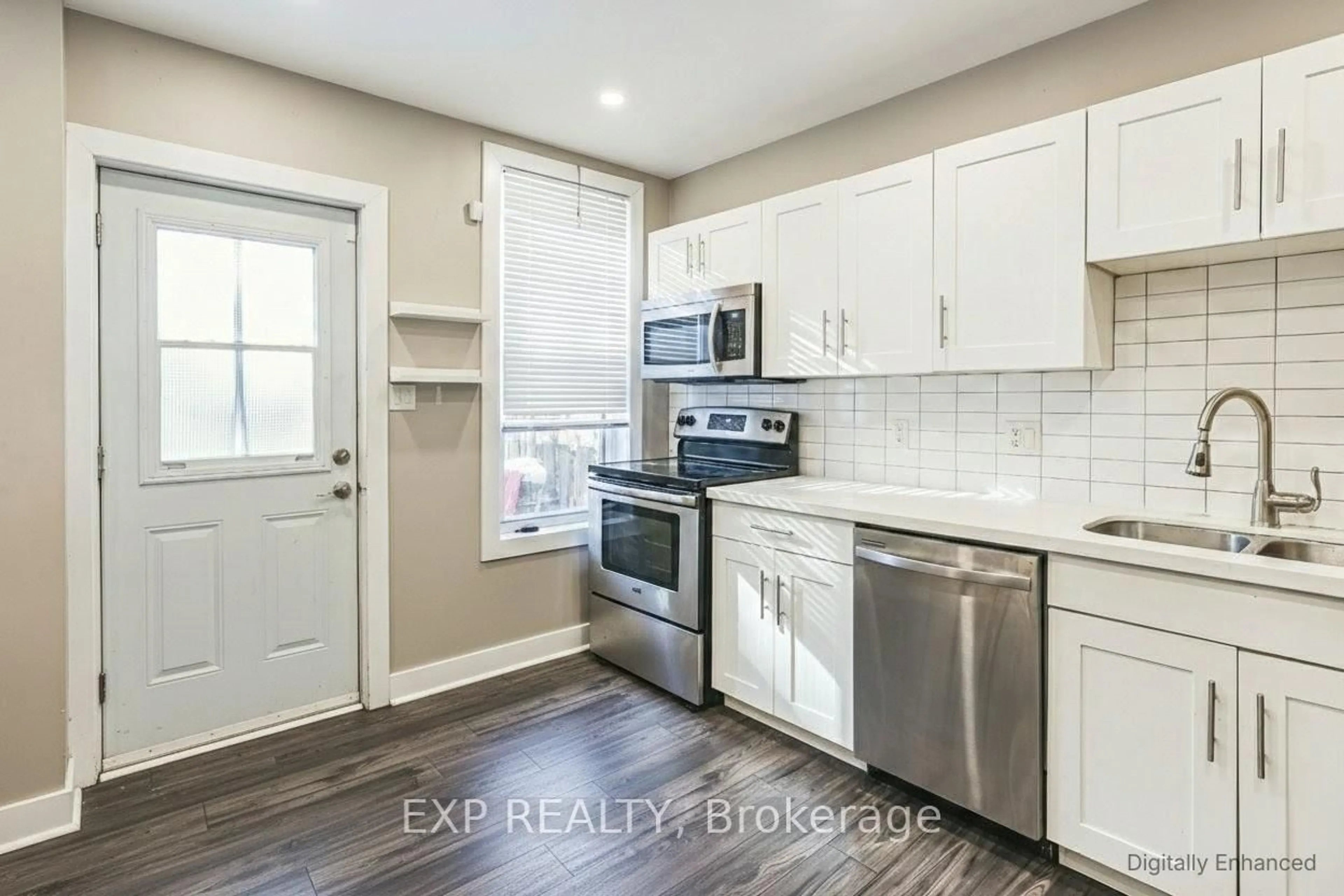 Open concept kitchen, unknown for 27 Ashley St, Hamilton Ontario L8L 5S5