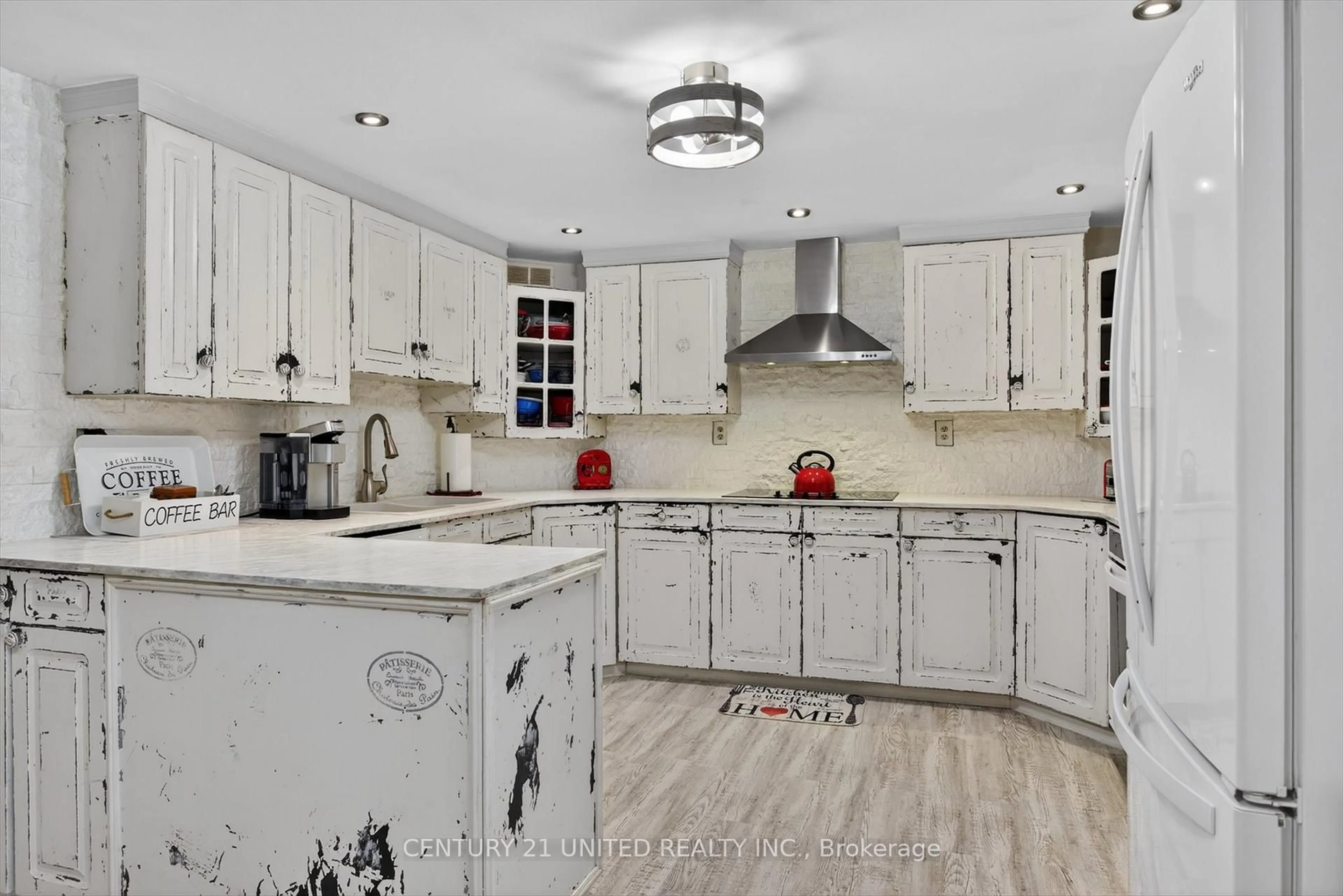 Open concept kitchen, ceramic/tile floor for 216 Alpine Lake Rd, Trent Lakes Ontario K0M 1A0