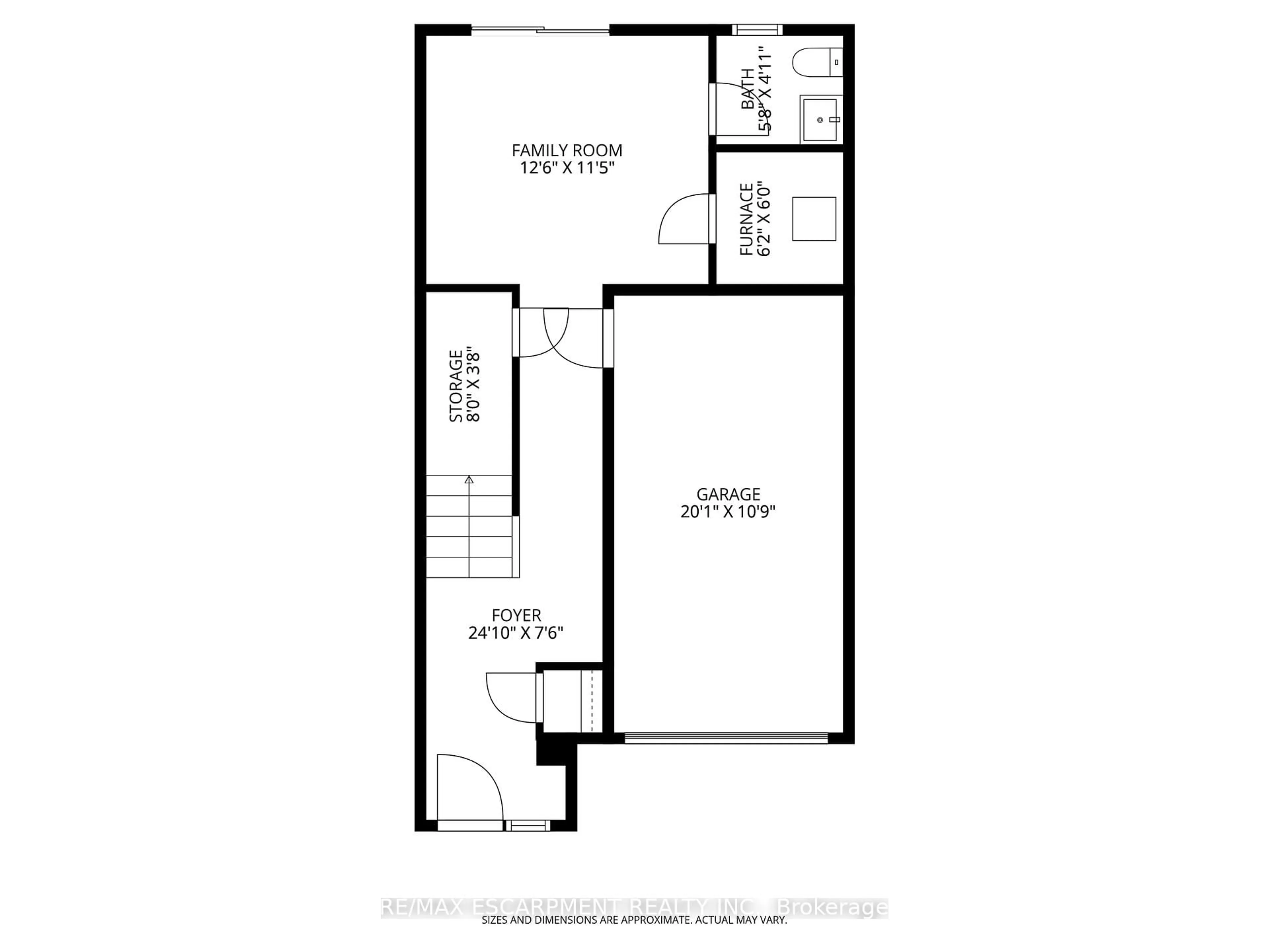 Floor plan for 7 CADWELL Lane, Hamilton Ontario L9C 0E7