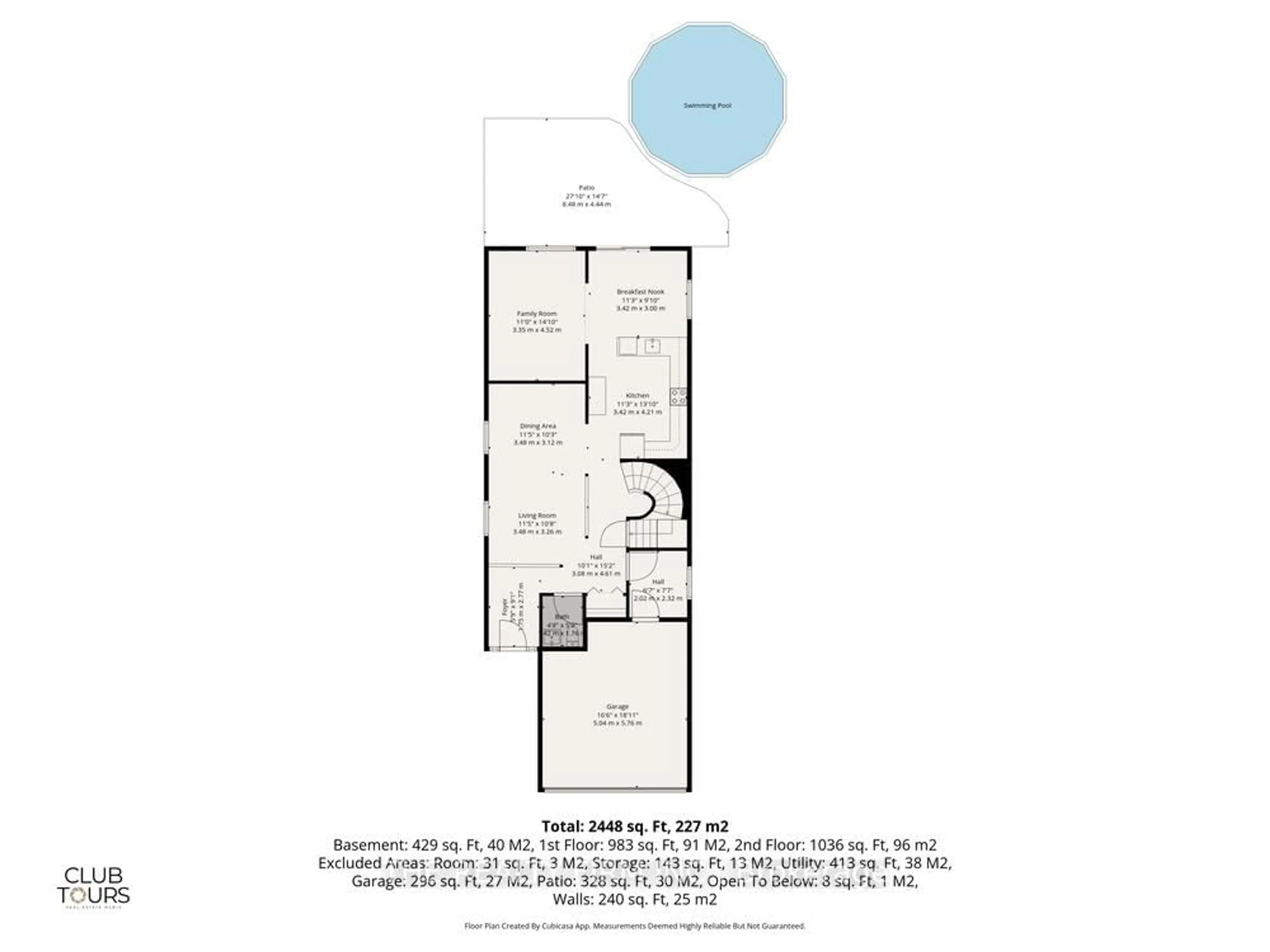 Floor plan for 1102 Pleasantview Dr, London North Ontario N5X 4K3