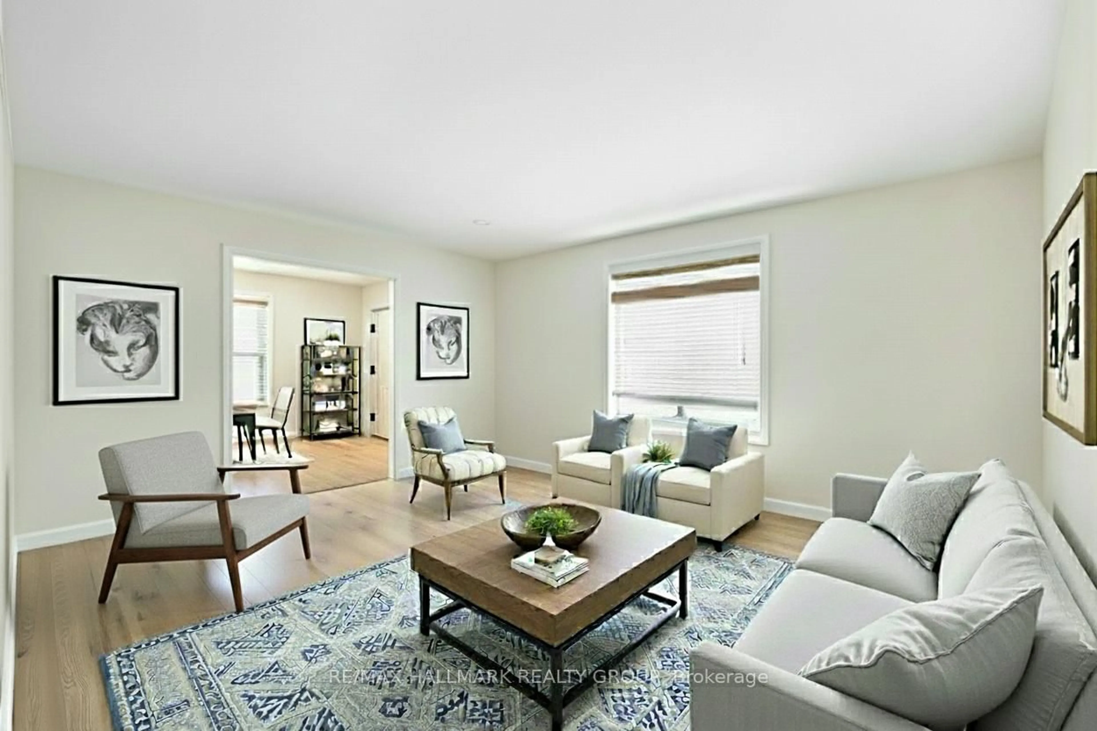 Living room with furniture, unknown for 6 Robina Ave, Ottawa Ontario K2H 9R3