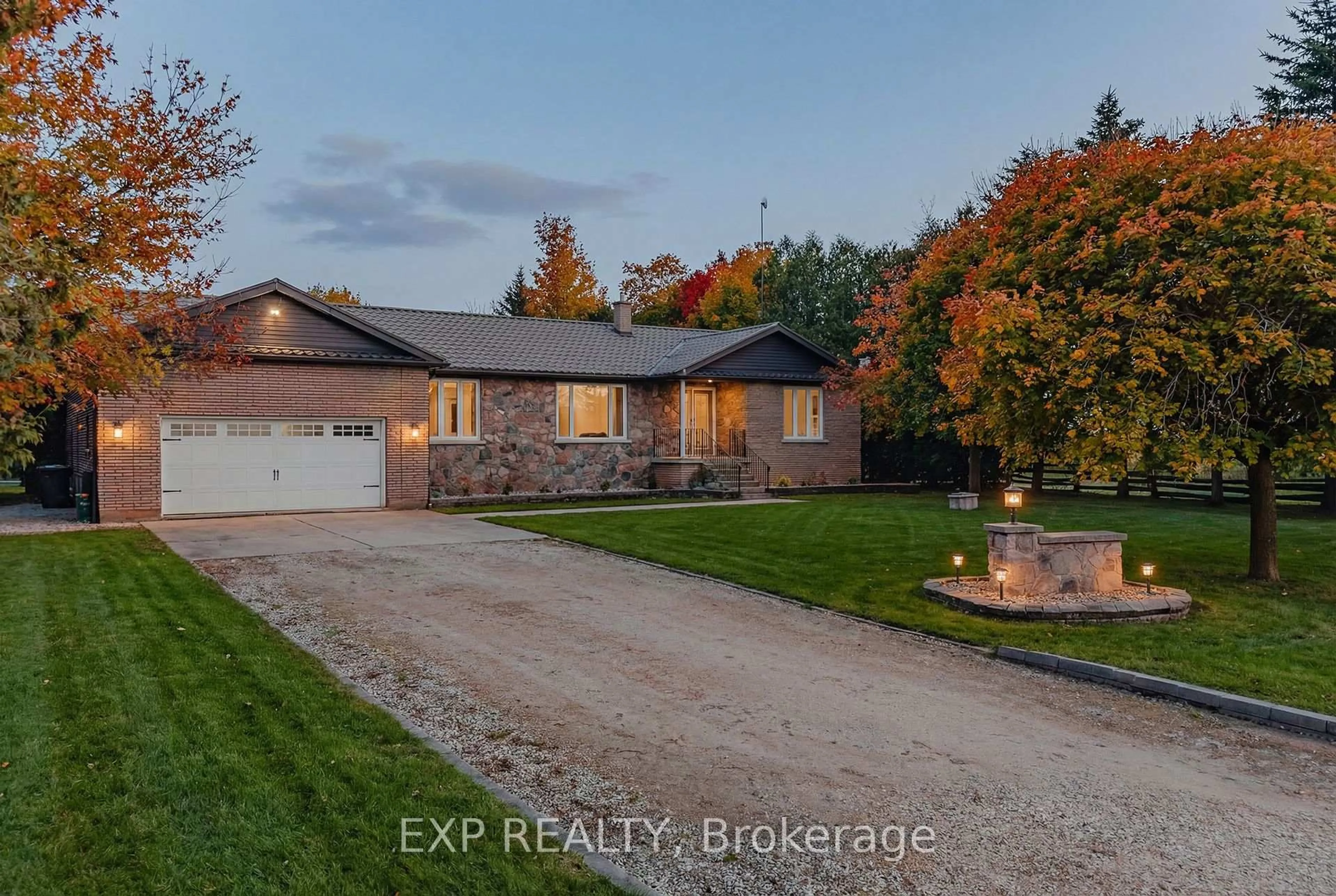 A pic from outside/outdoor area/front of a property/back of a property/a pic from drone, water/lake/river/ocean view for 733036 Southgate 73, Southgate Ontario N0C 1L0