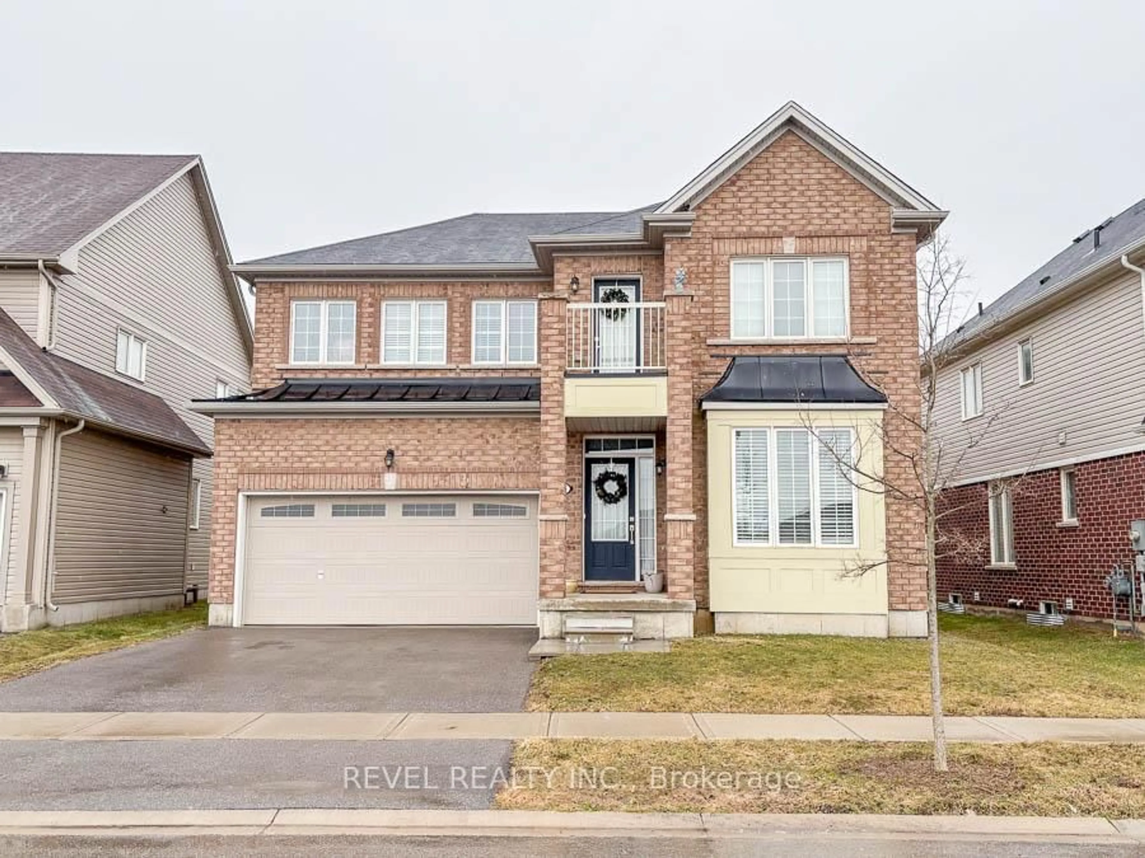 Home with brick exterior material, street for 5 Sinden Rd, Brantford Ontario N3T 0P7