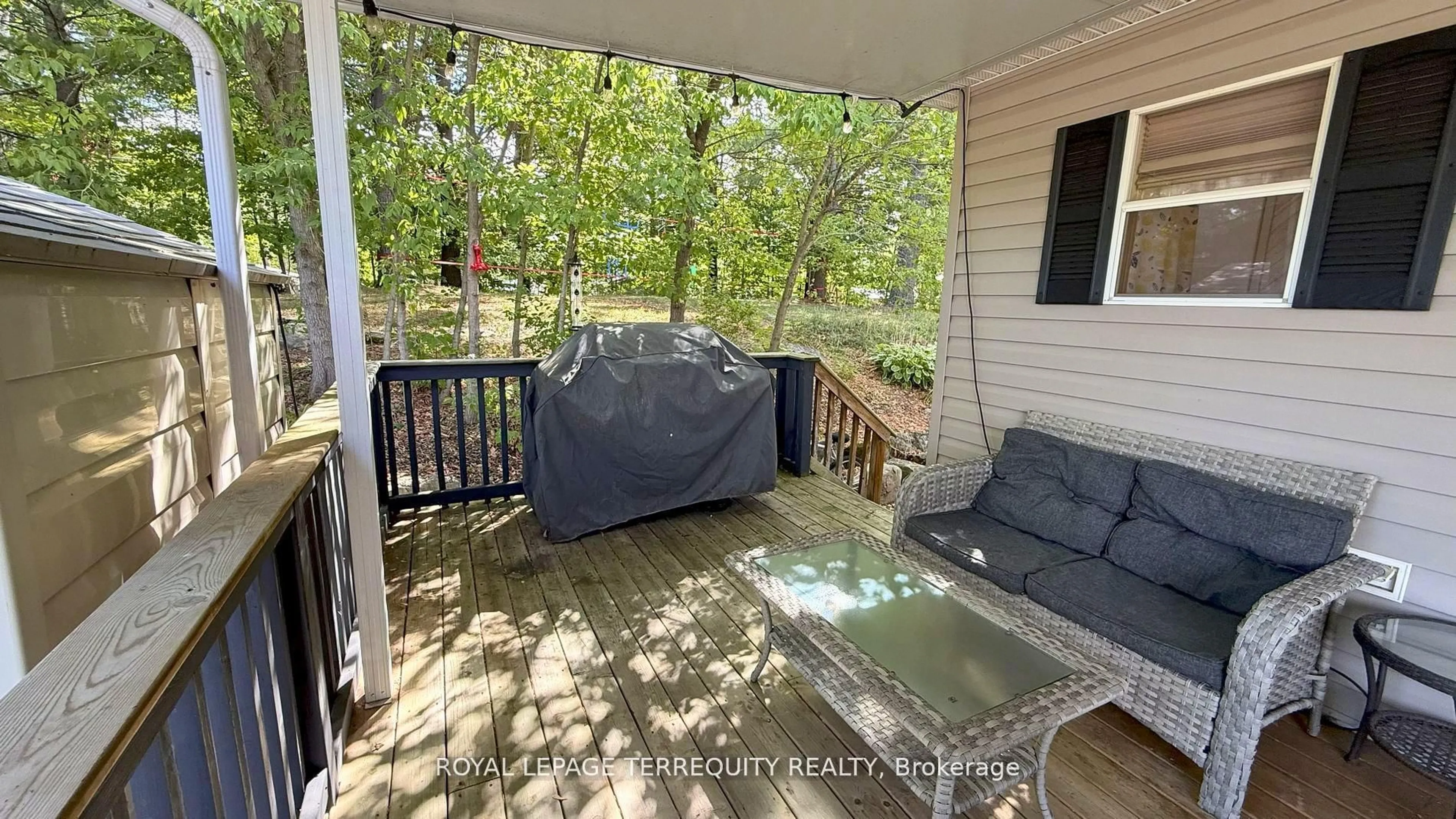 Patio, water/lake/river/ocean view for 328 Rockview, Selwyn Ontario K0L 2H0