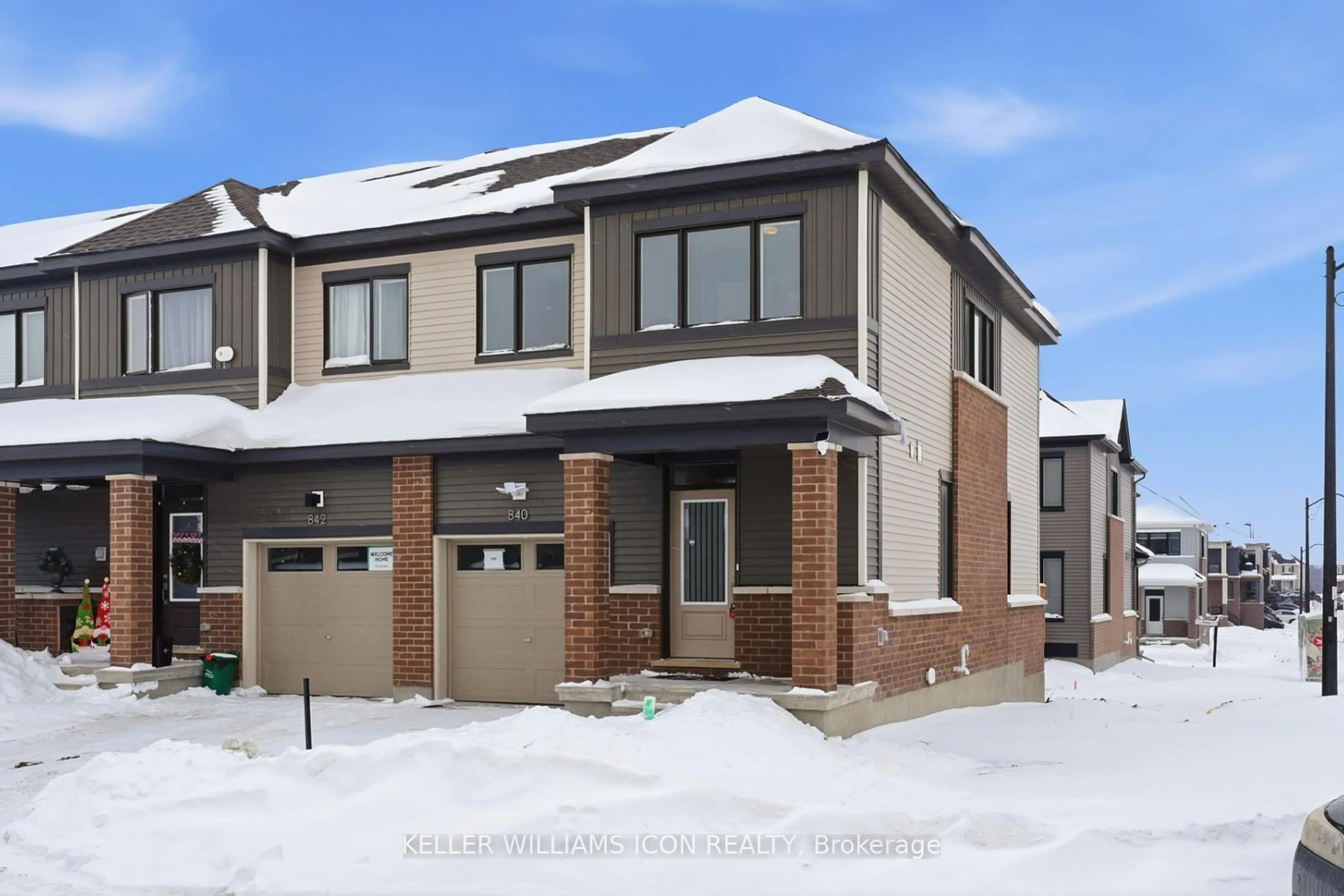 Home with brick exterior material, street for 840 Andesite Terr, Ottawa Ontario K2J 7H4
