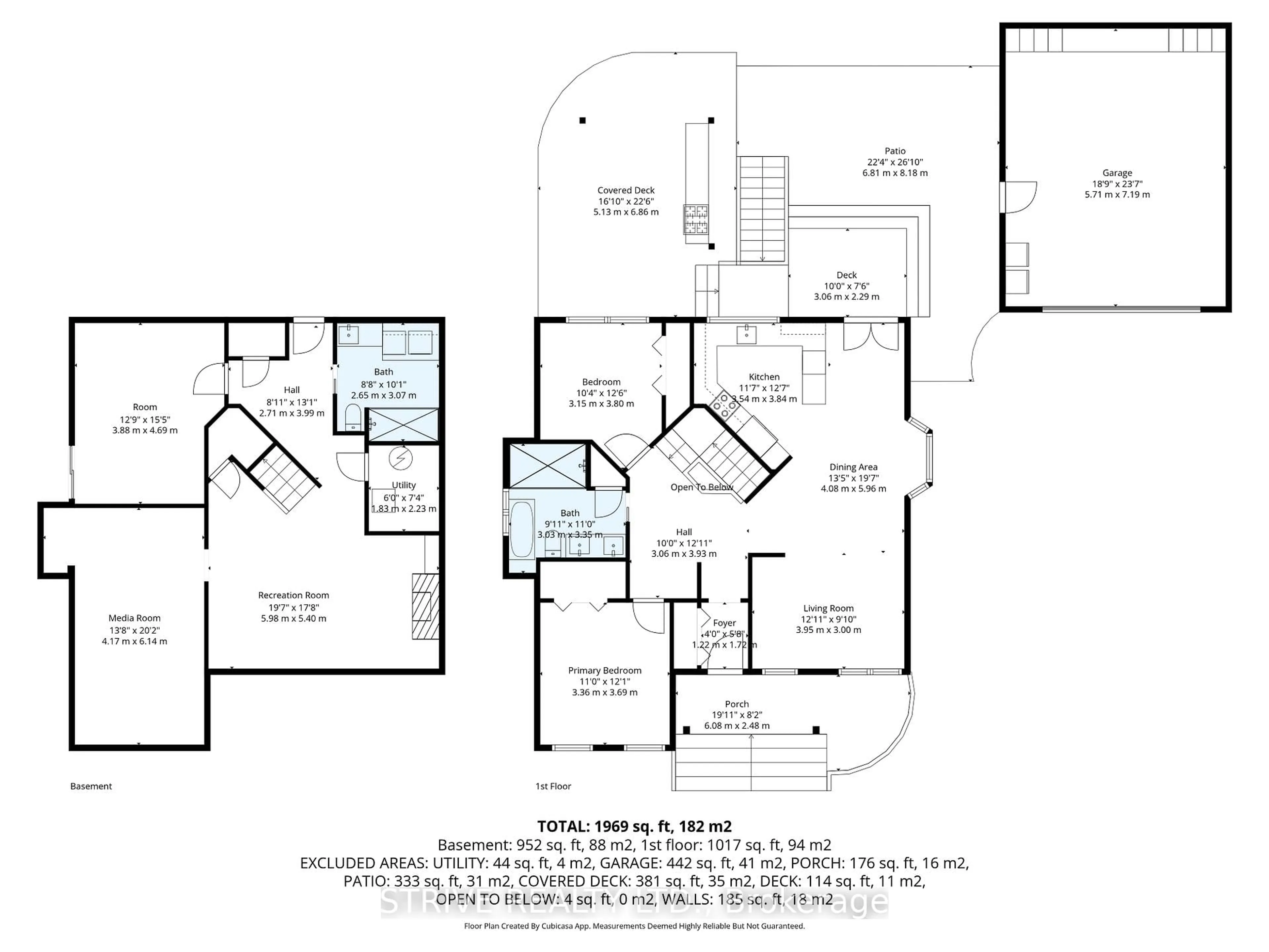 Floor plan for 9815 Corkery Rd, Hamilton Township Ontario K0K 1C0