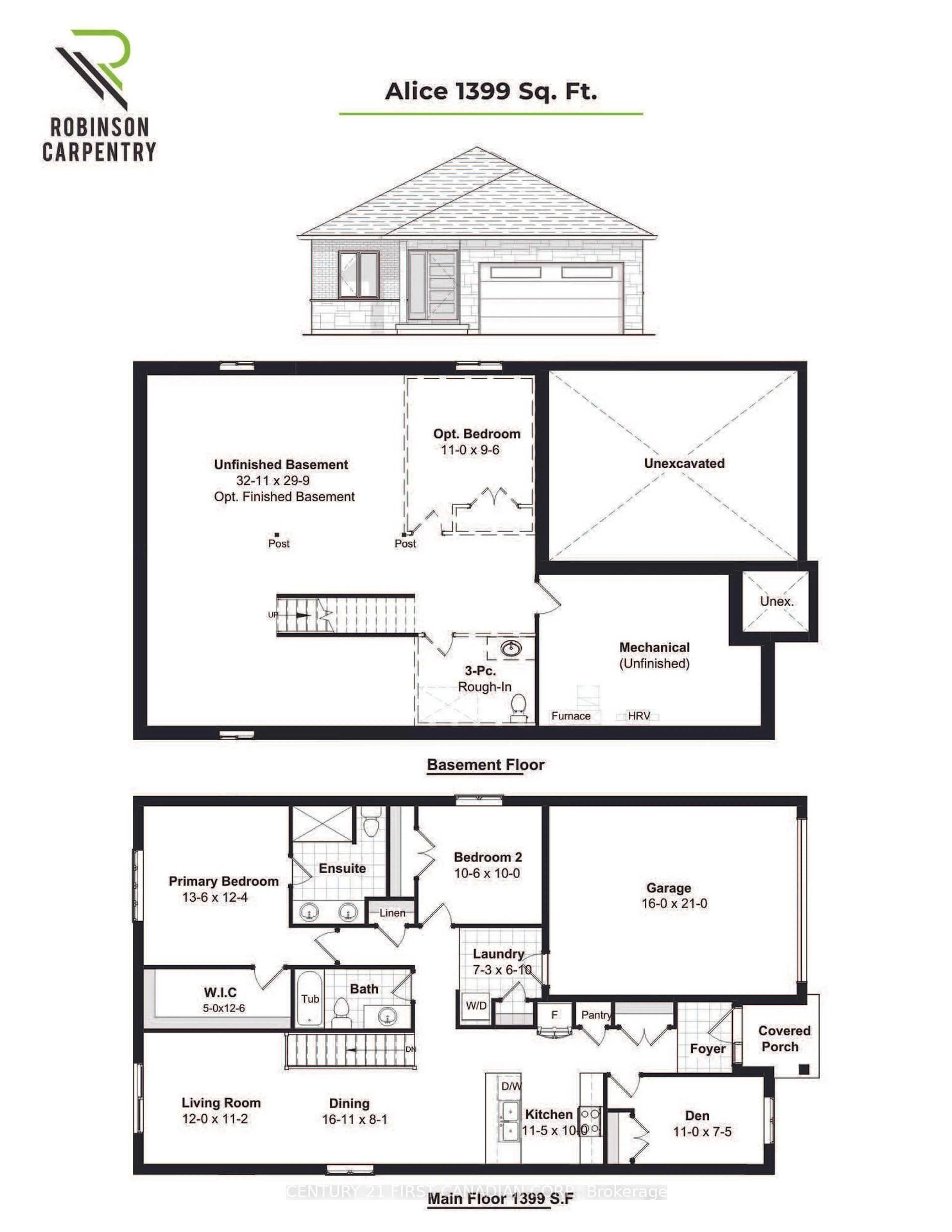 Floor plan for 123 Addison Ave, Lucan Biddulph Ontario N0M 2J0