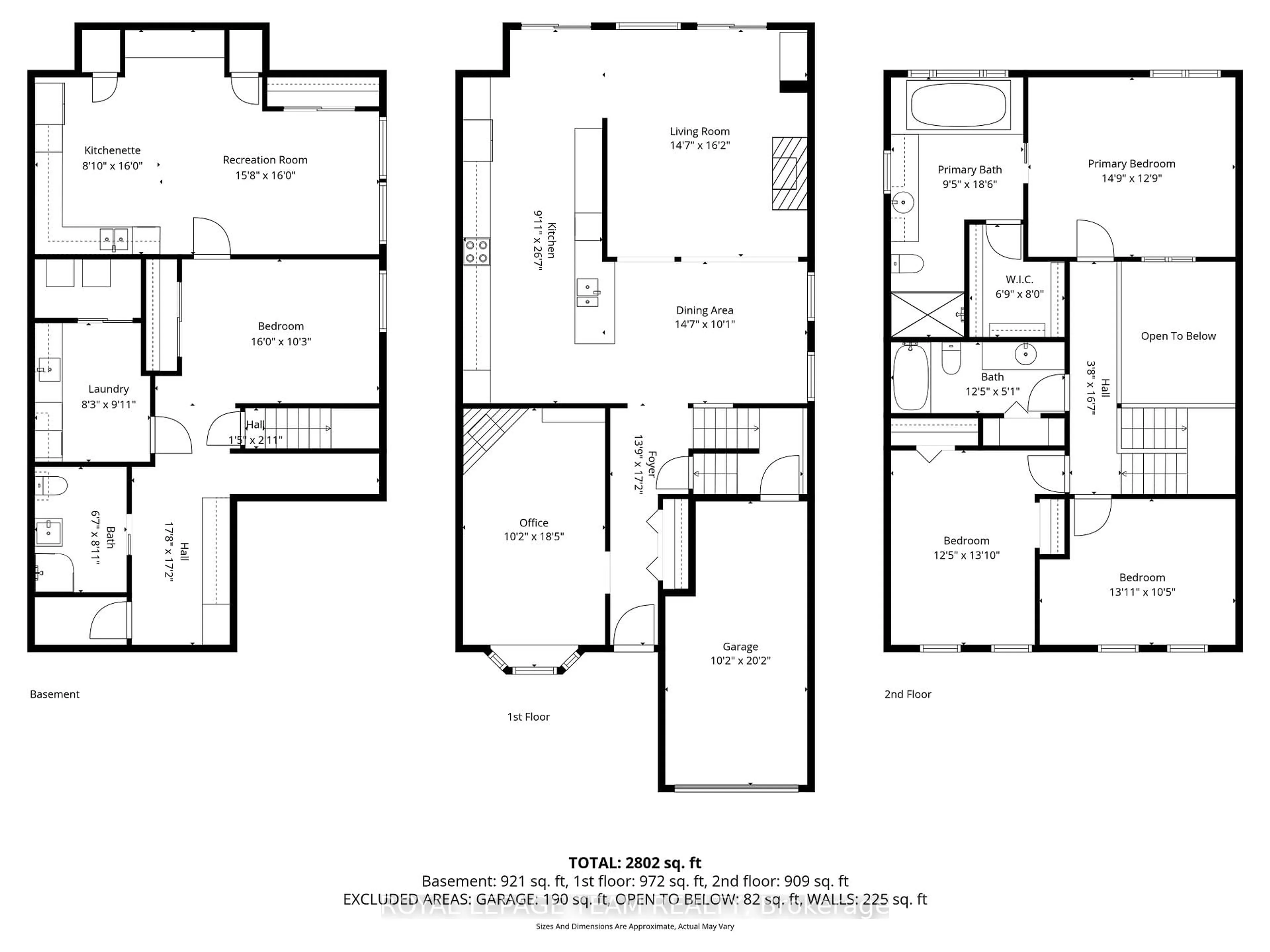 Floor plan for 37 Leonard Ave, Ottawa Ontario K1S 4T8