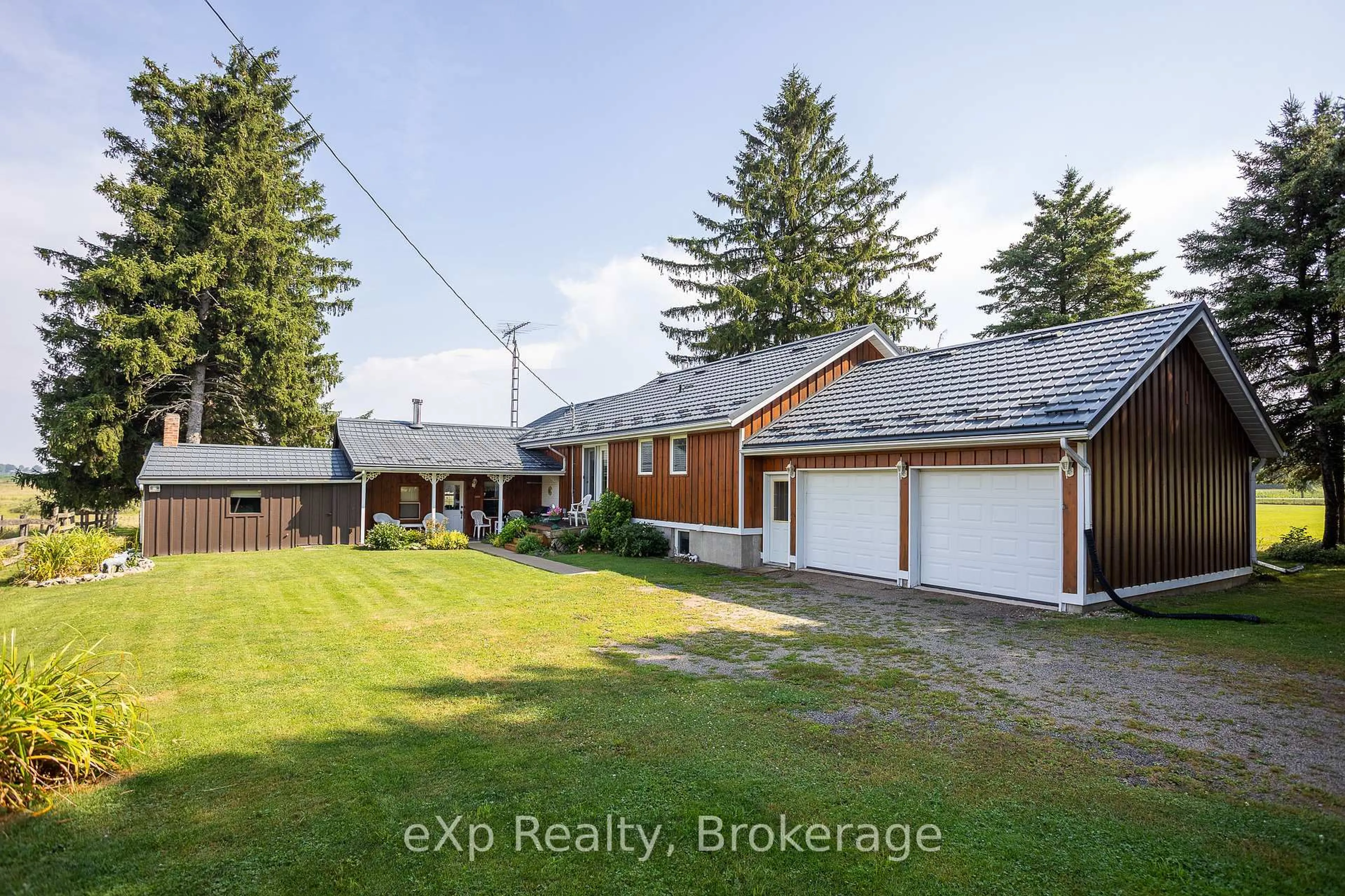 A pic from outside/outdoor area/front of a property/back of a property/a pic from drone, street for 116826 Grey Road 3, Chatsworth Ontario N0H 1K0