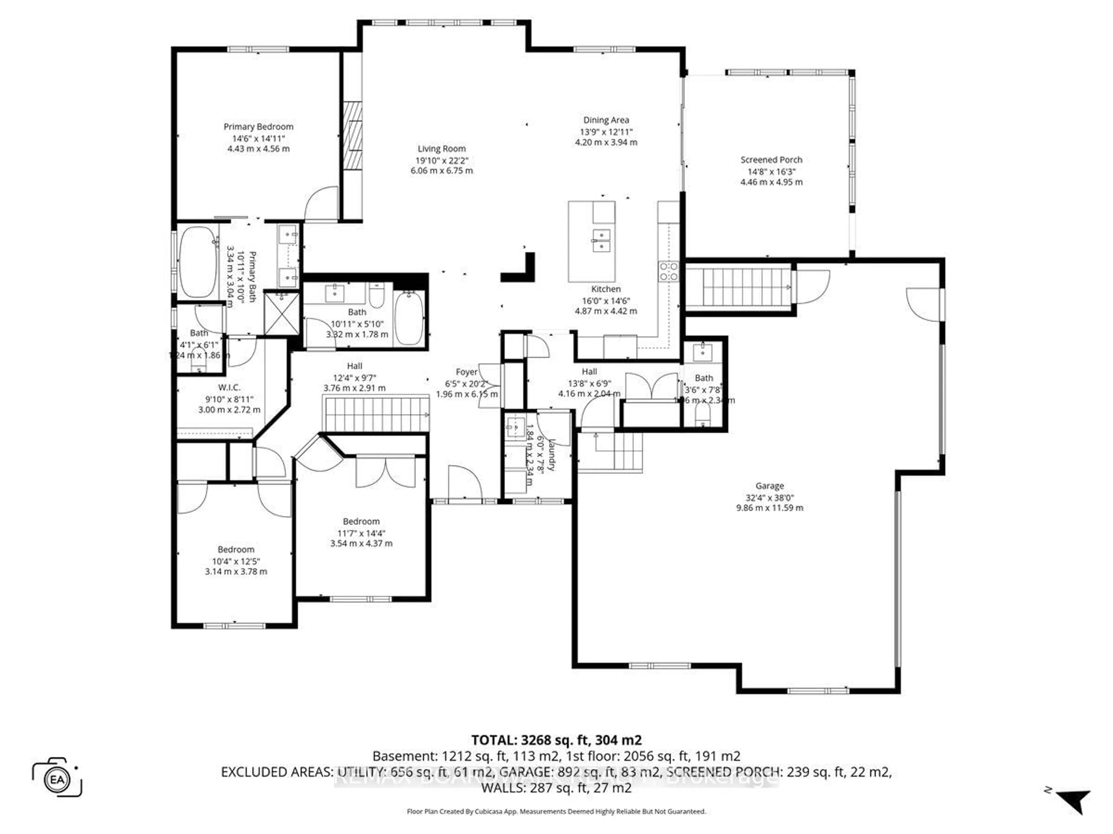 Floor plan for 137 Coyles Dr, Ashton Ontario K0A 1B0