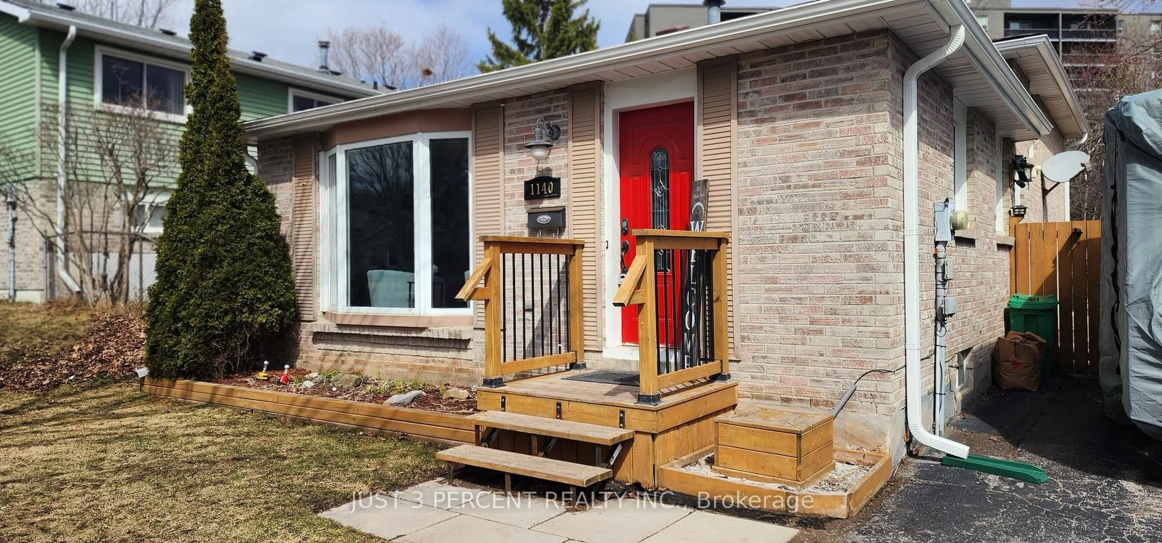 Home with brick exterior material, street for 1140 Whitefield Dr, Peterborough Ontario K9J 7P5