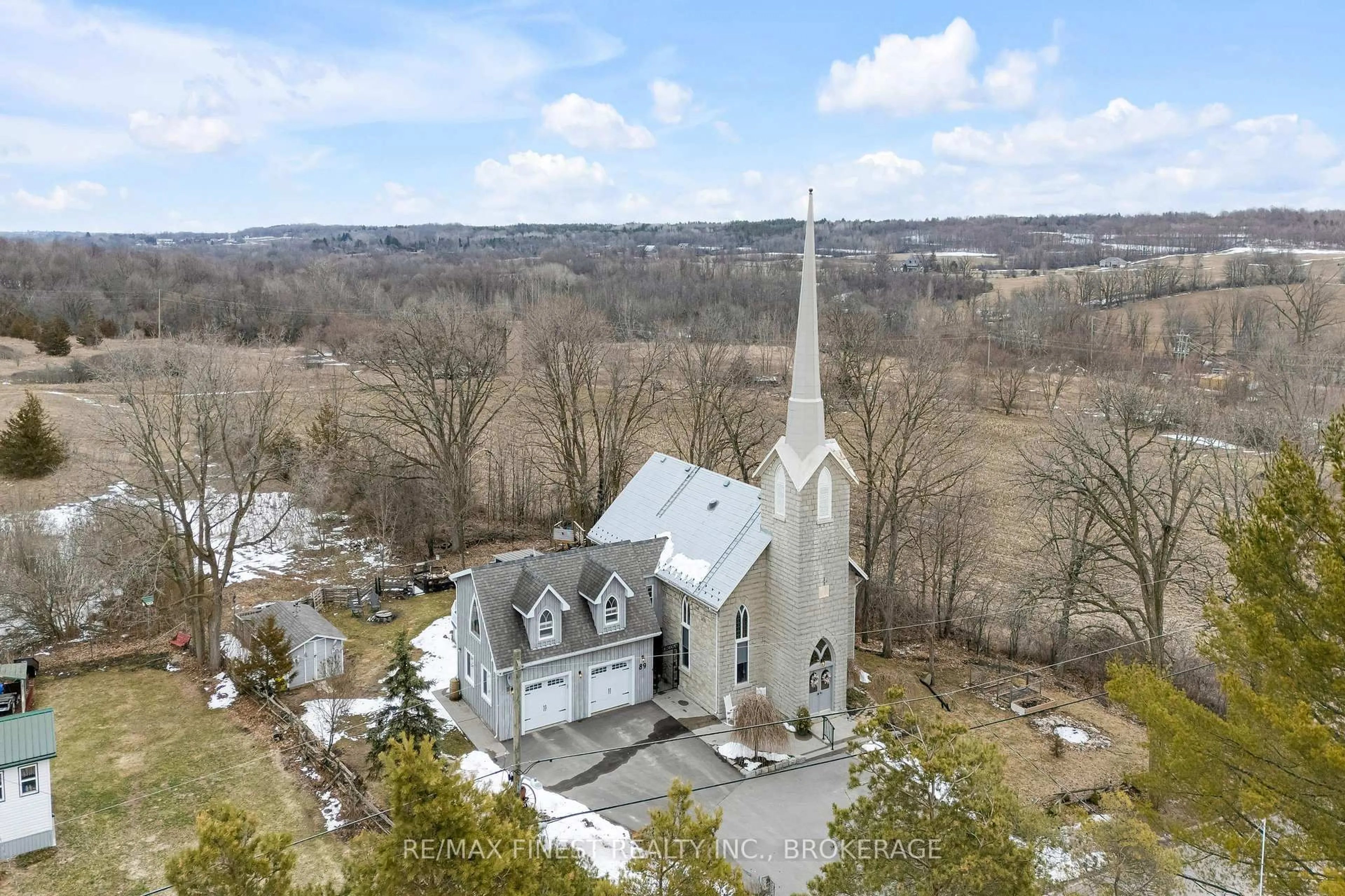 A pic from outside/outdoor area/front of a property/back of a property/a pic from drone, unknown for 89 Finlay St, Plantagenet Ontario K7R 3L2