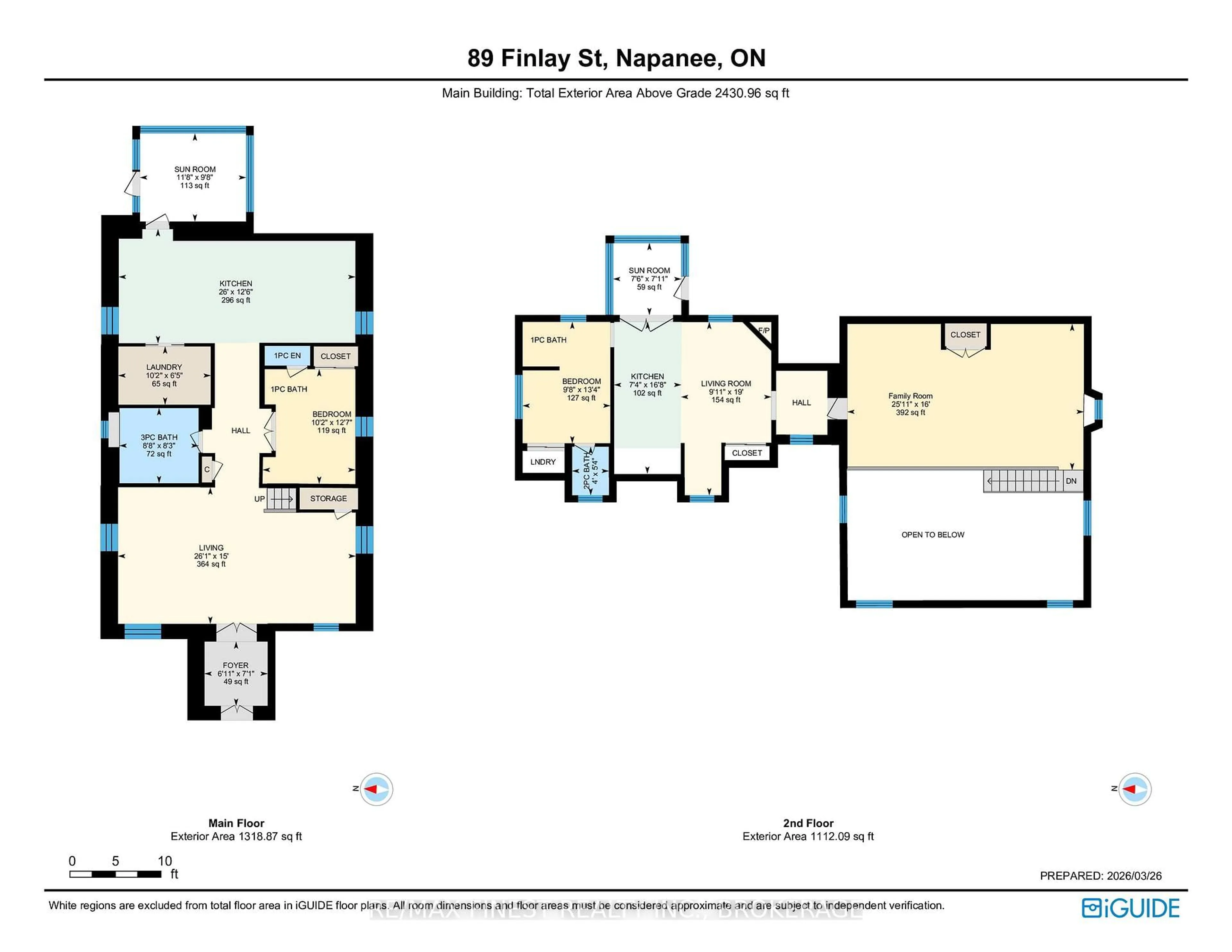 Floor plan for 89 Finlay St, Plantagenet Ontario K7R 3L2