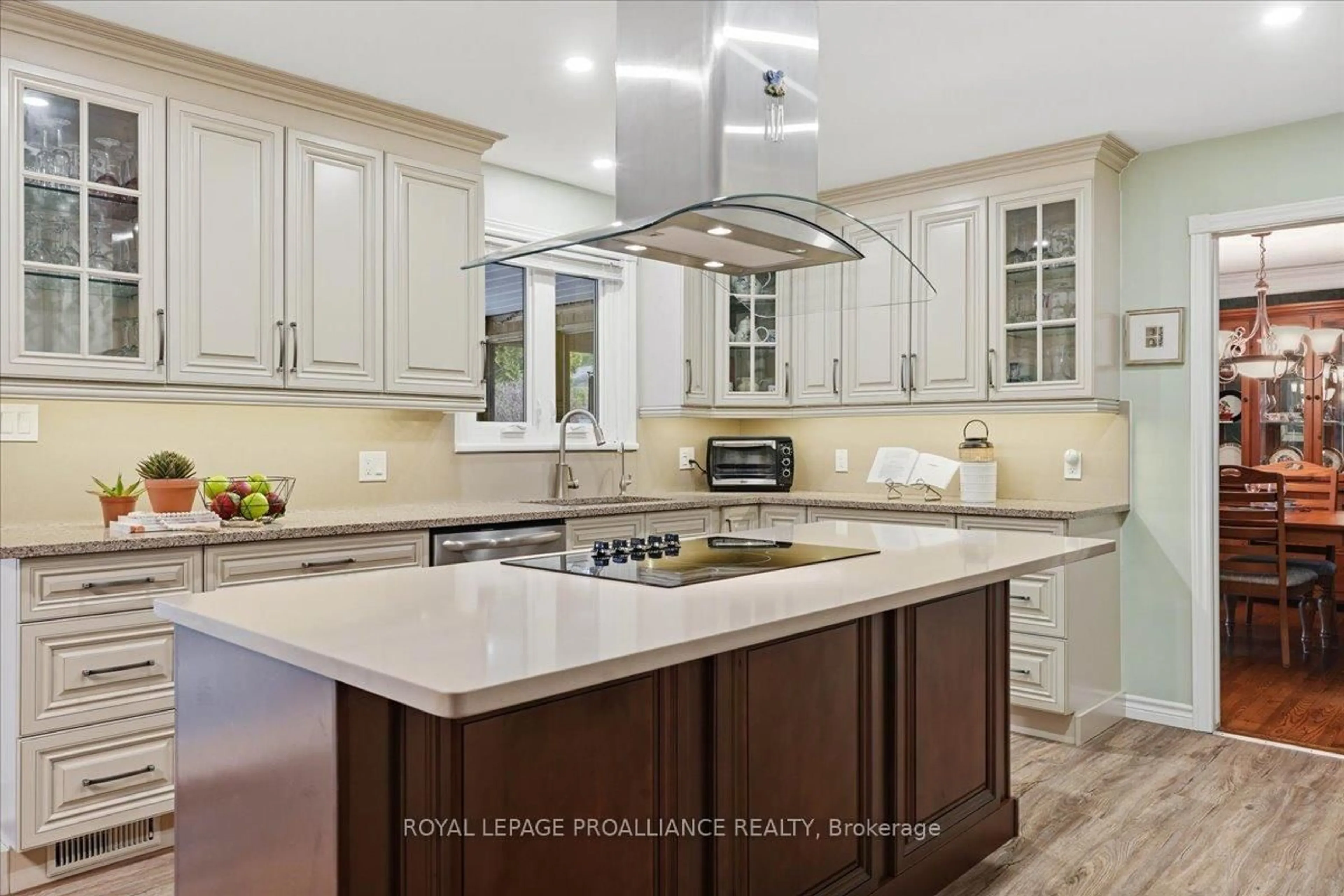 Open concept kitchen, ceramic/tile floor for 124B Old Troy Rd, Tweed Ontario K0K 3J0