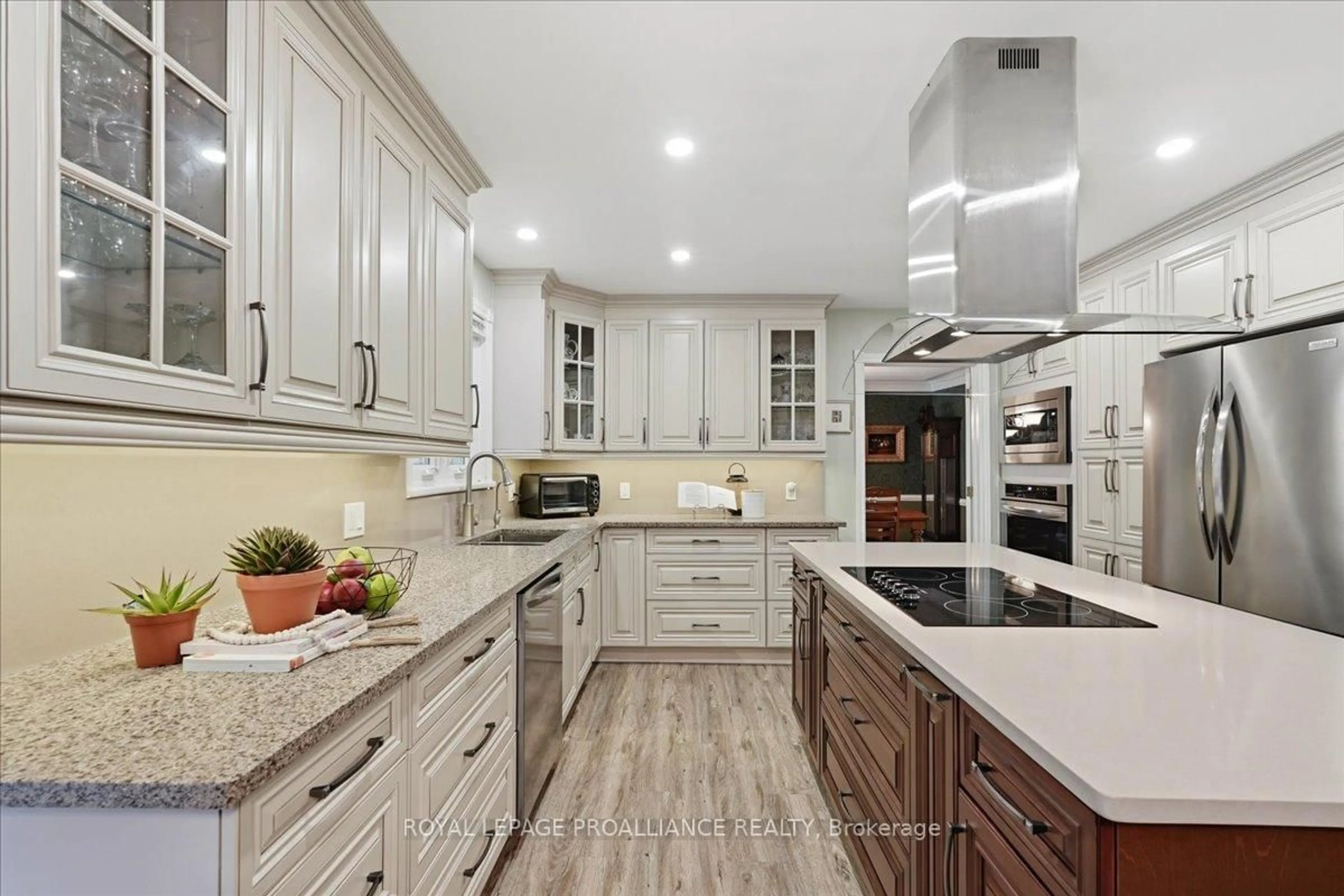 Contemporary kitchen, ceramic/tile floor for 124B Old Troy Rd, Tweed Ontario K0K 3J0