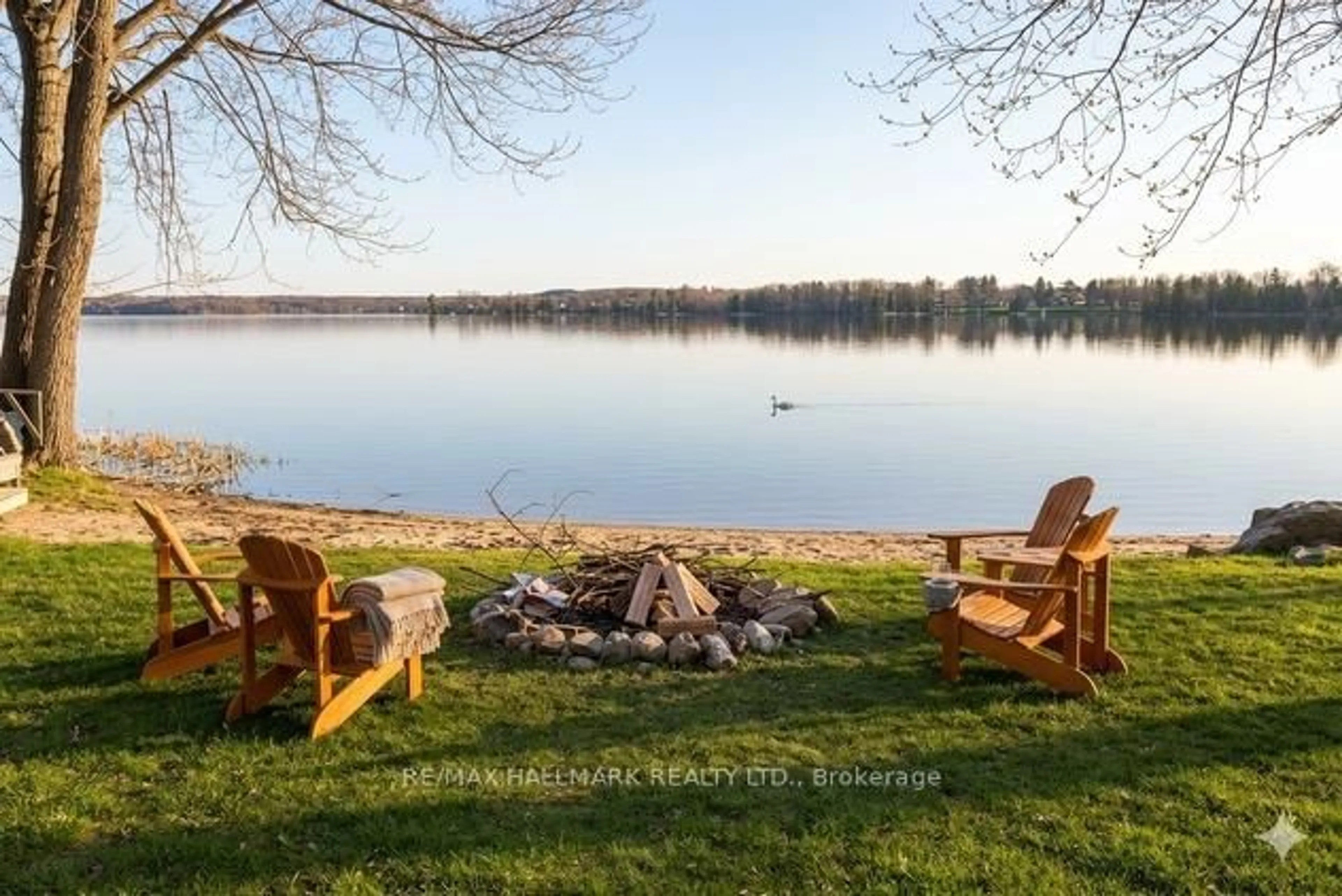 Patio, water/lake/river/ocean view for 116 Fulsom Cres, Kawartha Lakes Ontario L0K 1W0