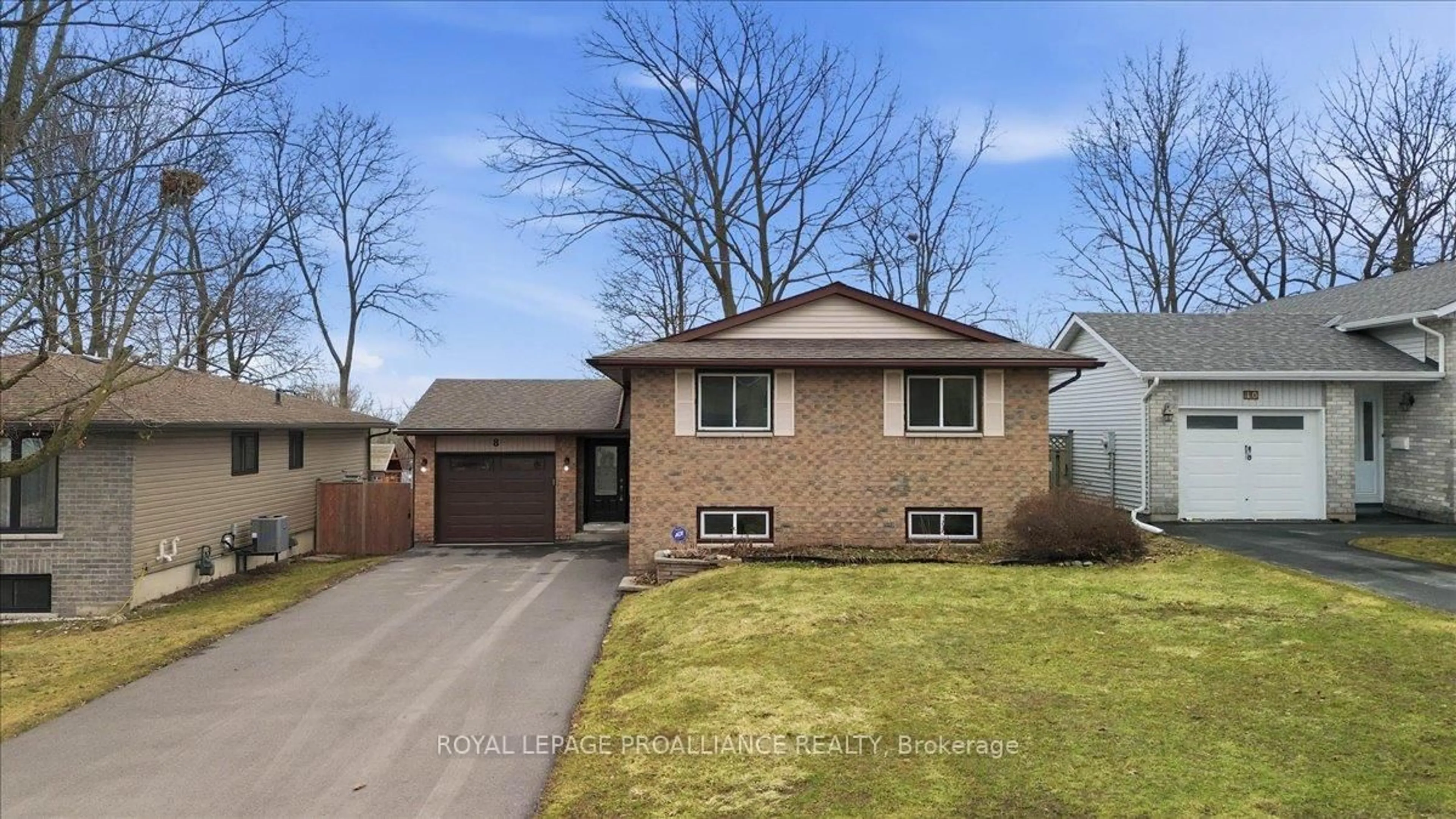 Home with brick exterior material, street for 8 Loraine Ave, Quinte West Ontario K8V 6M1