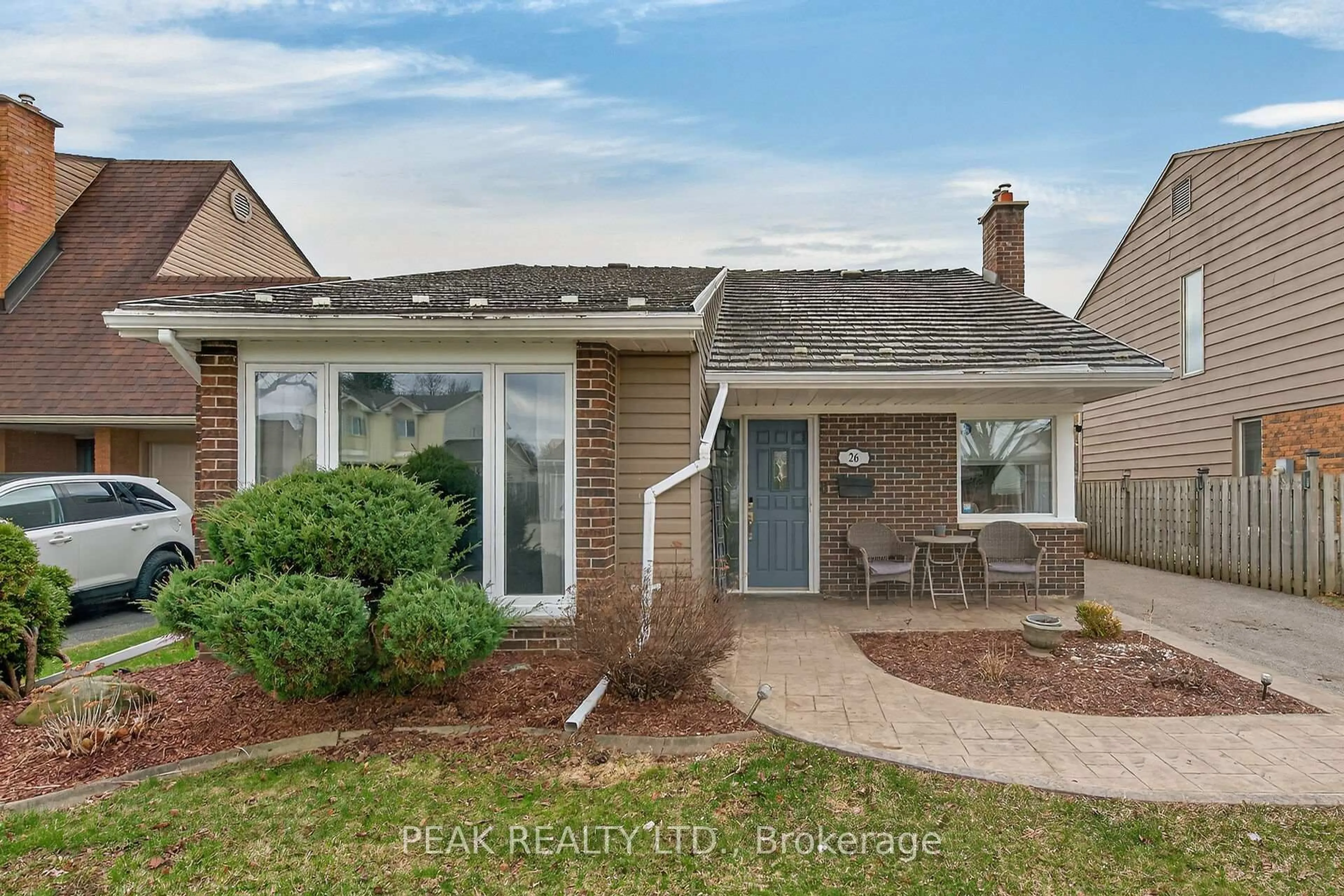 Home with brick exterior material, unknown for 26 Hallmark St, Brantford Ontario N3P 1A5