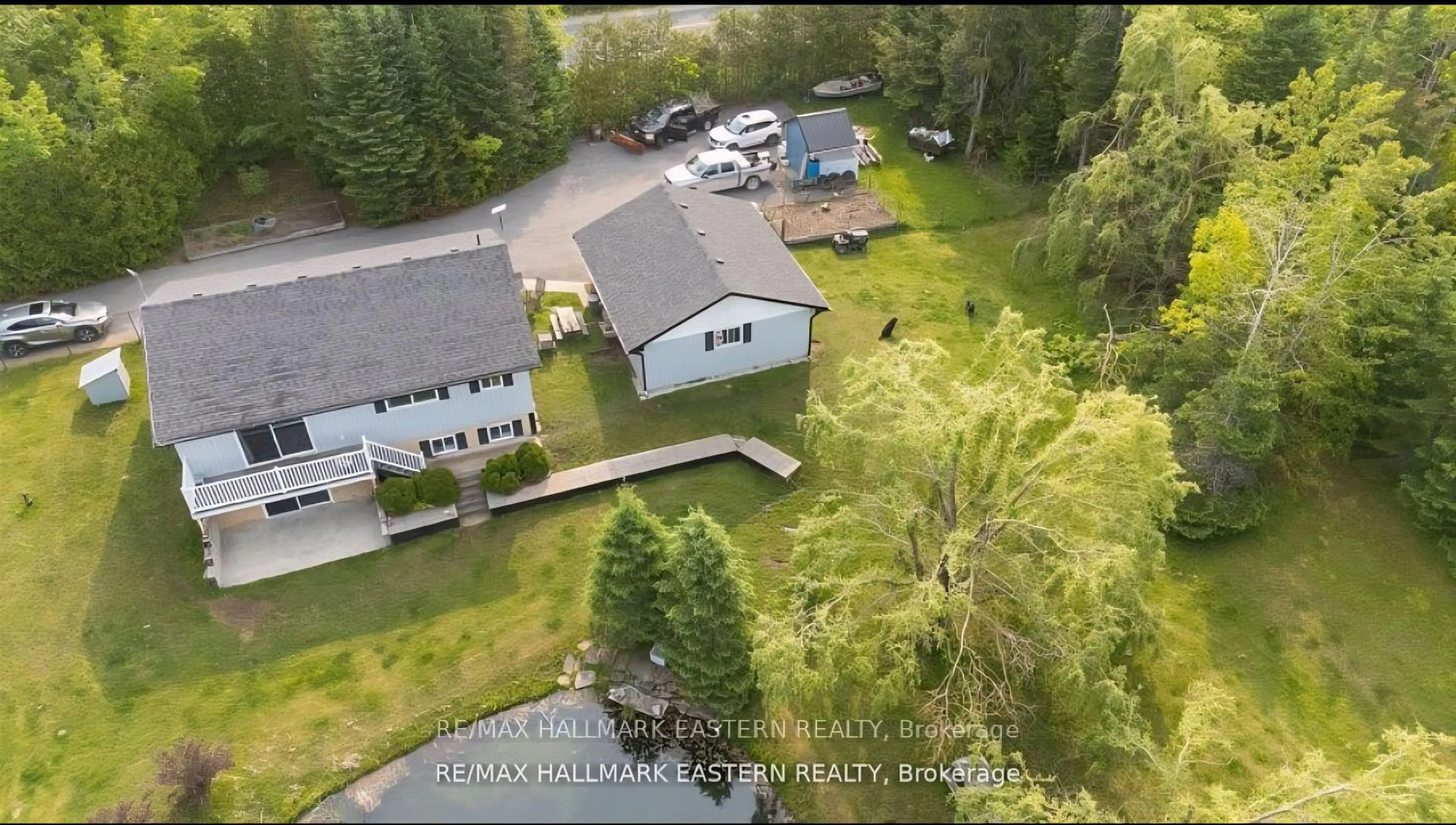 A pic from outside/outdoor area/front of a property/back of a property/a pic from drone, unknown for 4075 County Road 44, Havelock-Belmont-Methuen Ontario K0L 1Z0