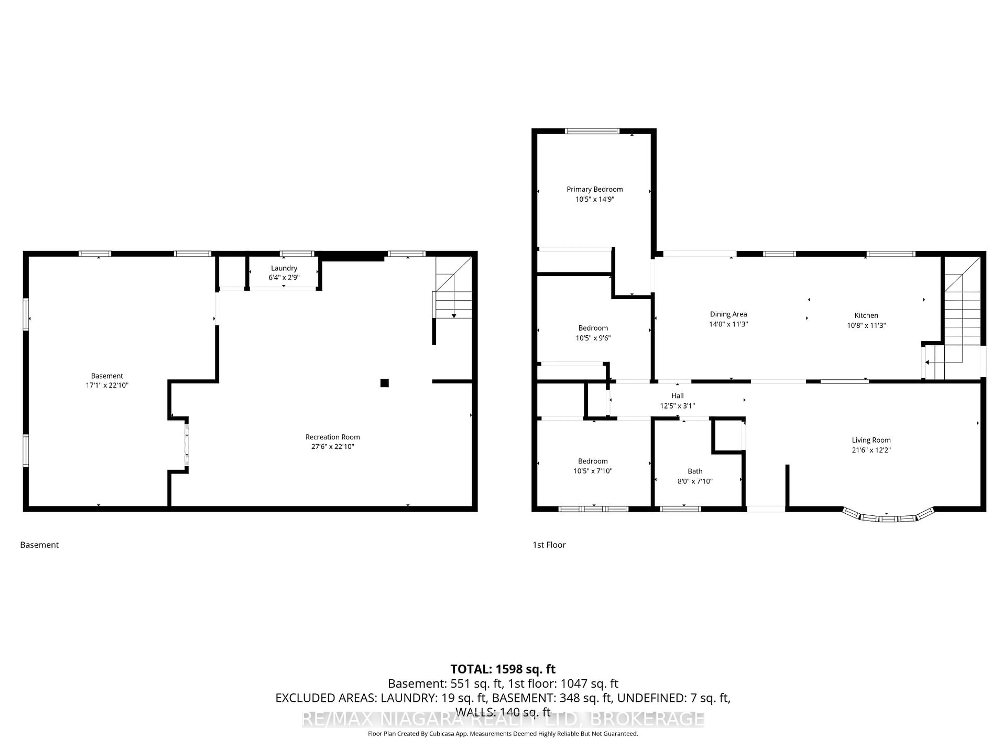 Floor plan for 8739 Champlain Dr, Niagara Falls Ontario L2G 6Y8