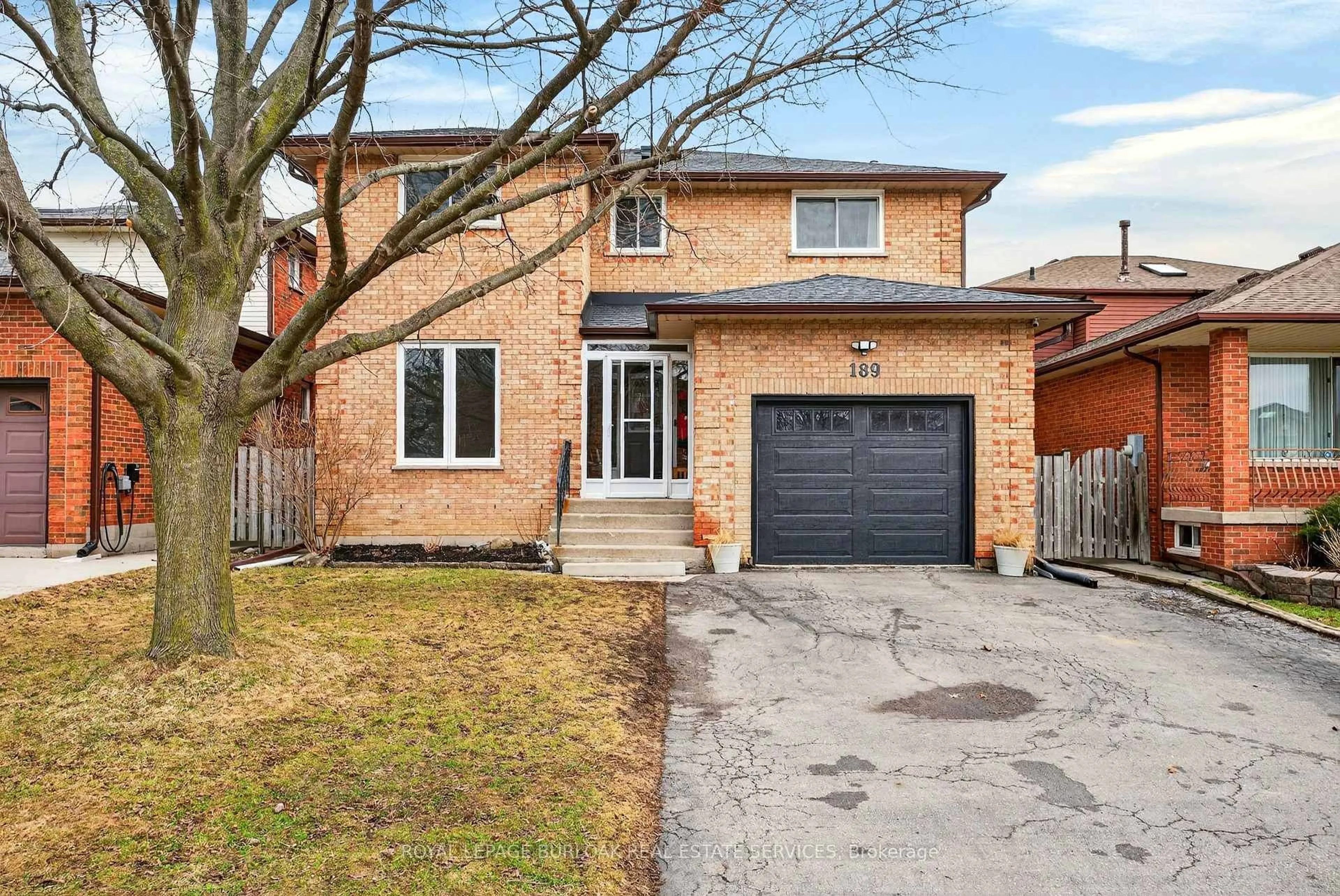 Home with brick exterior material, street for 189 Templemead Dr, Hamilton Ontario L8W 2W1