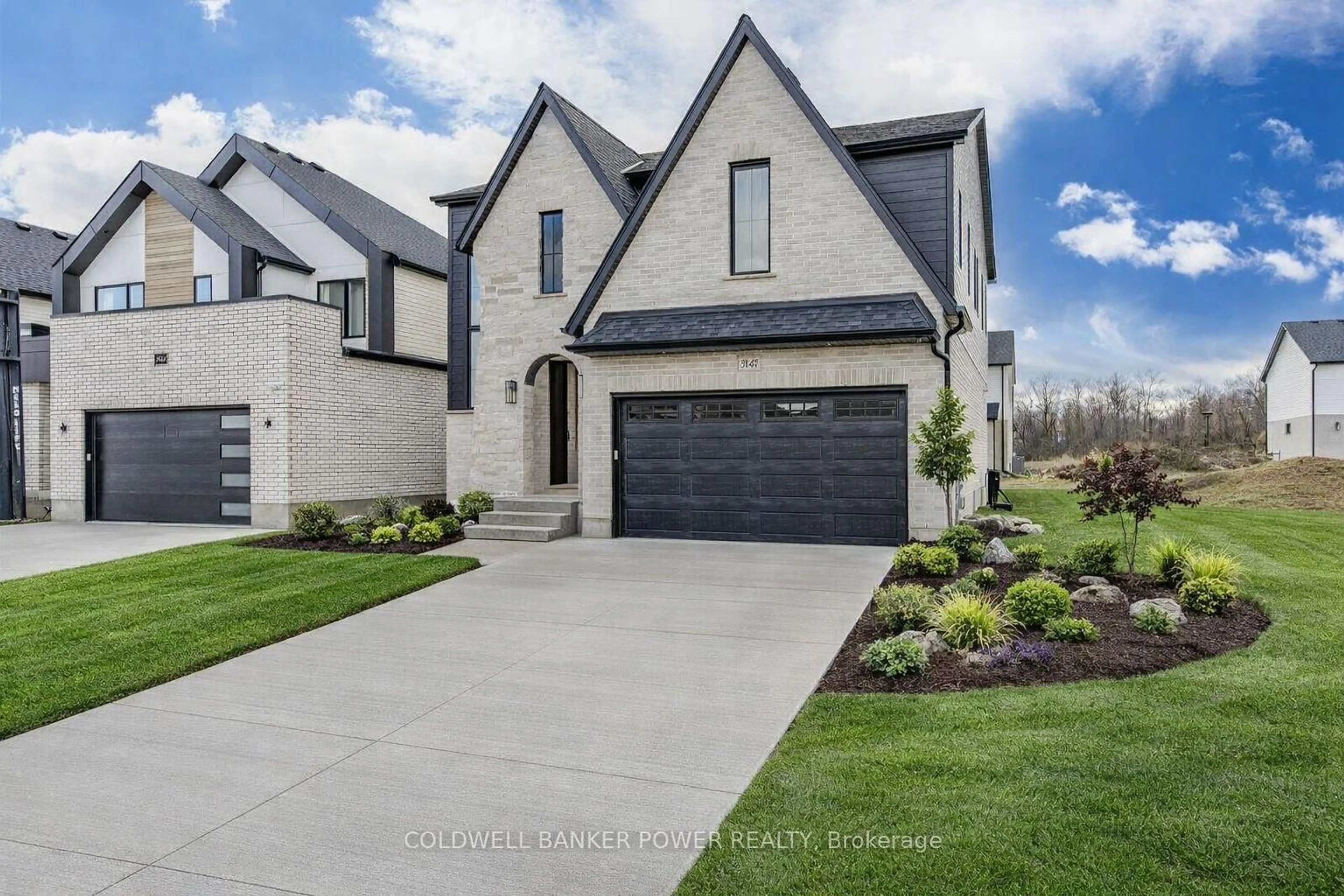 Home with brick exterior material, street for 3147 Gillespie Tr, London South Ontario N6P 0H3