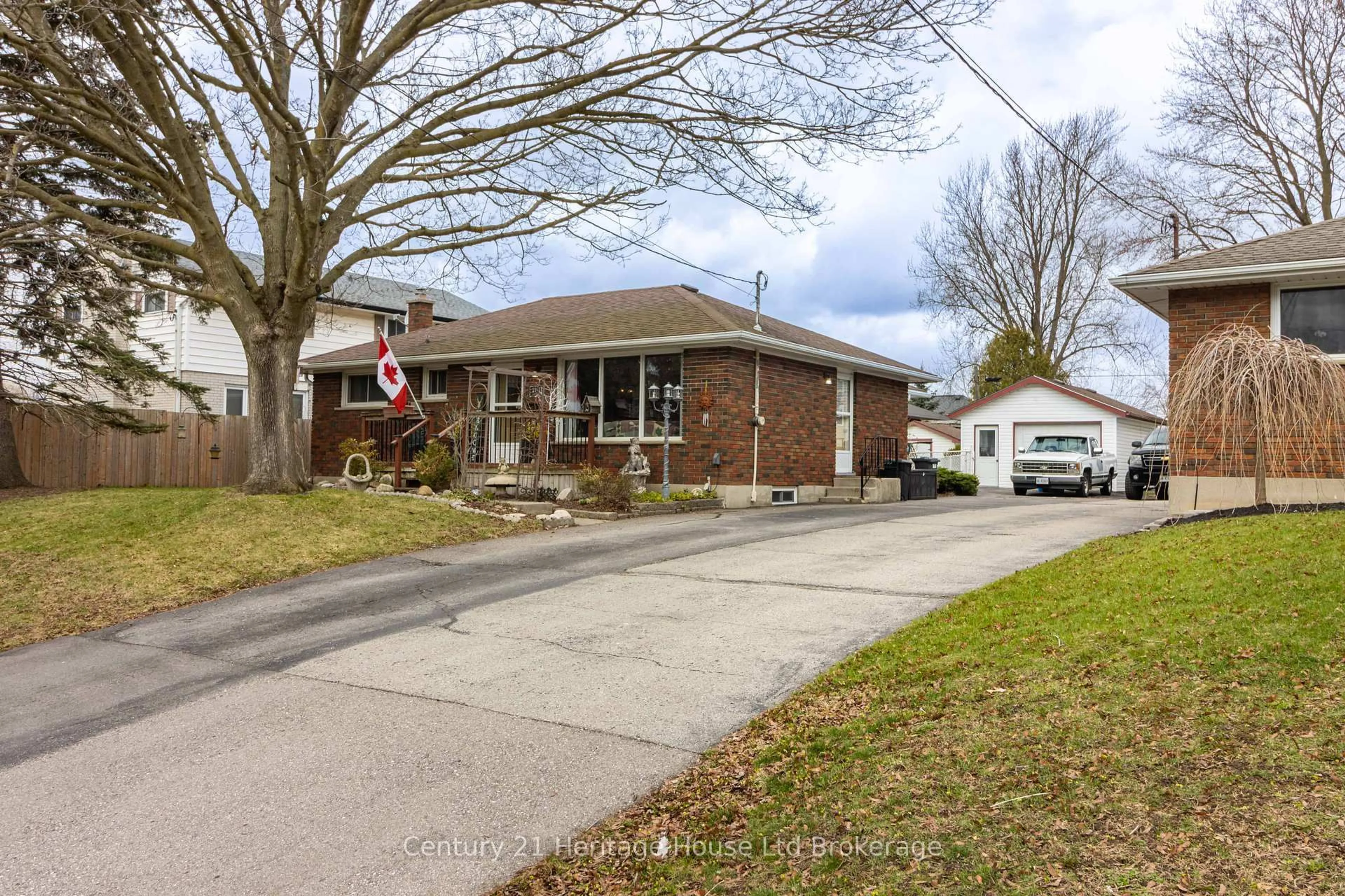 Home with brick exterior material, street for 217 5th Ave, Woodstock Ontario N4S 2G2