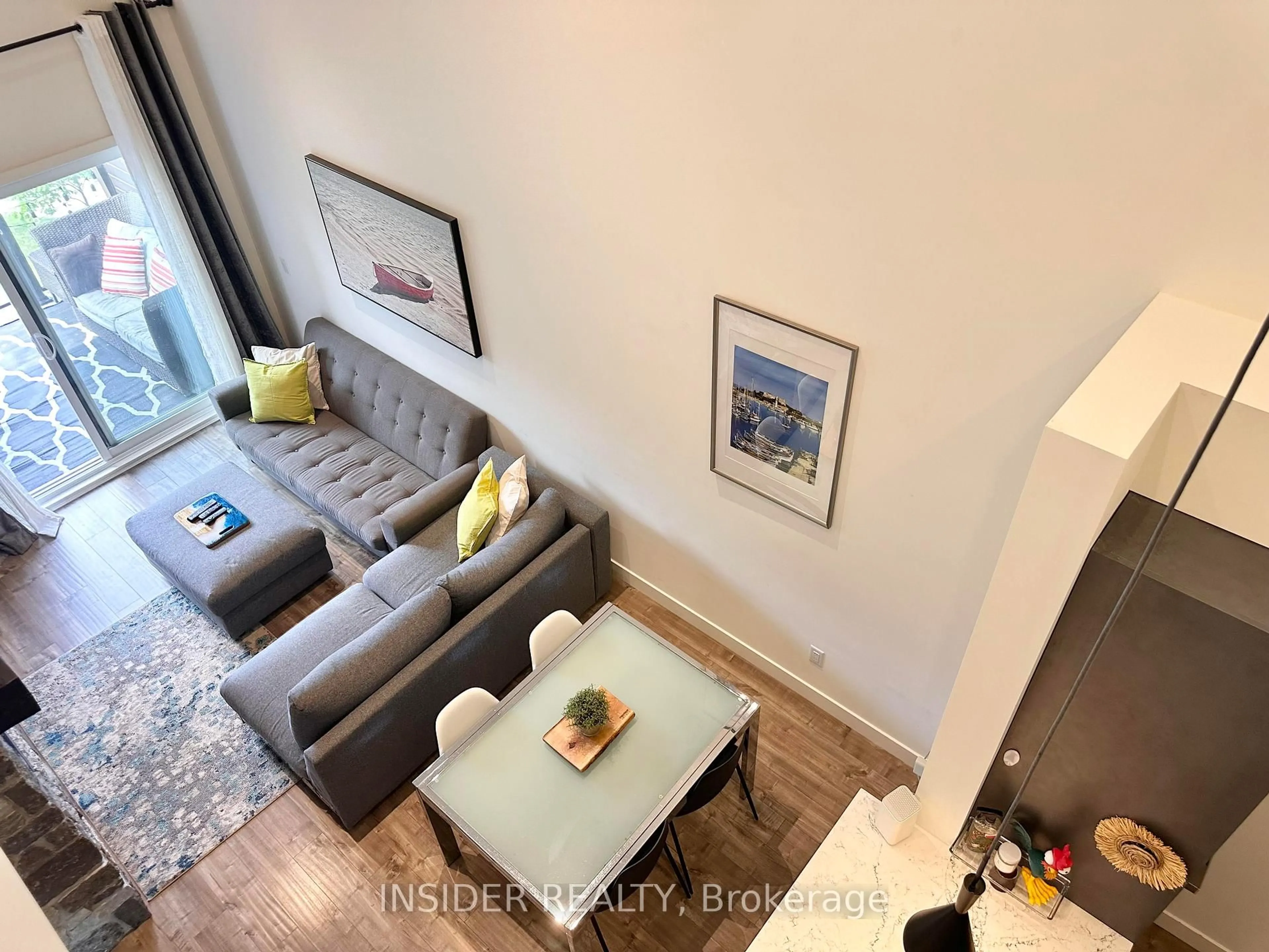 Living room with furniture, unknown for 10 Beausoleil Lane #303, Blue Mountains Ontario L9Y 2X5